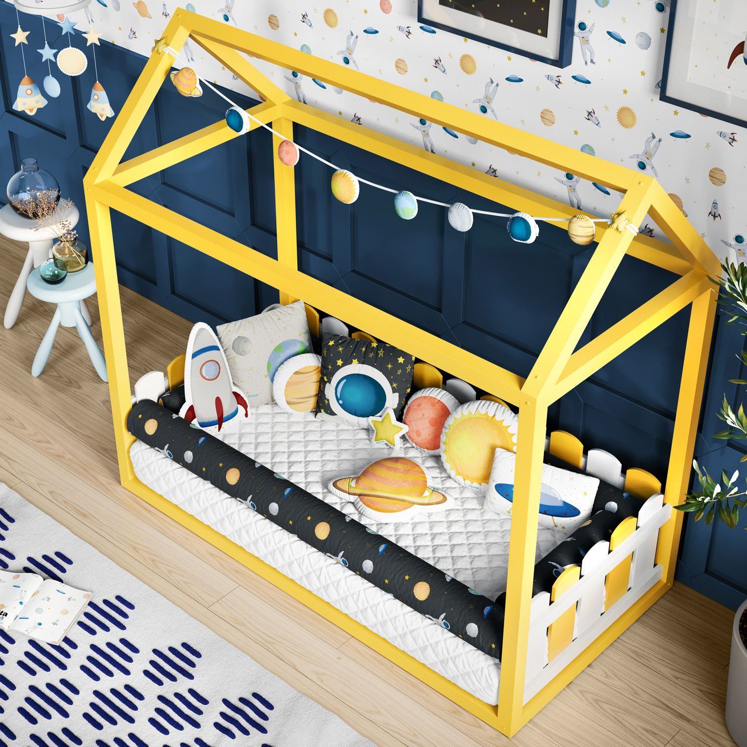 Varal de Cama Planetas 1,60m