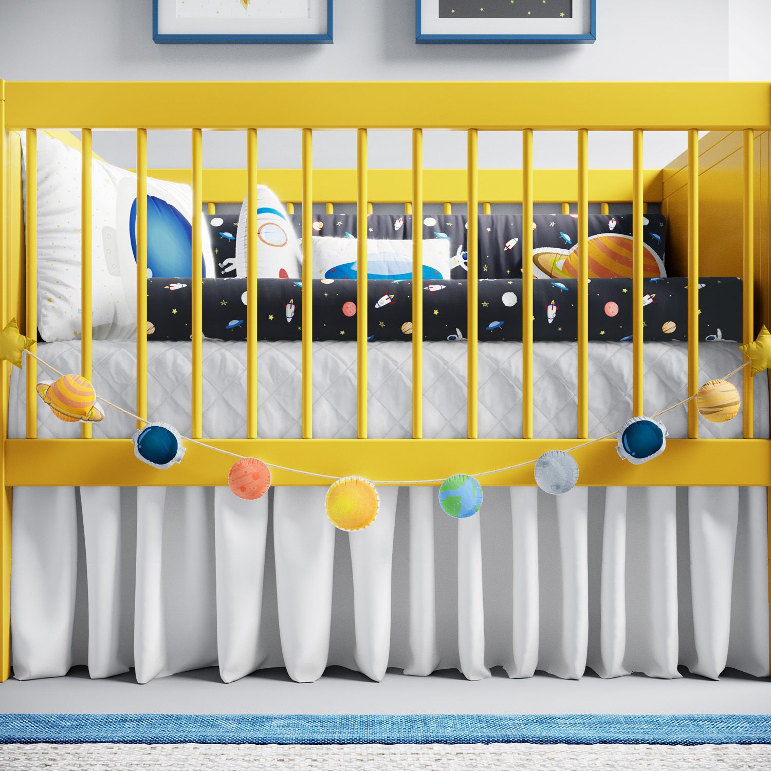 Varal de Cama Planetas 1,60m