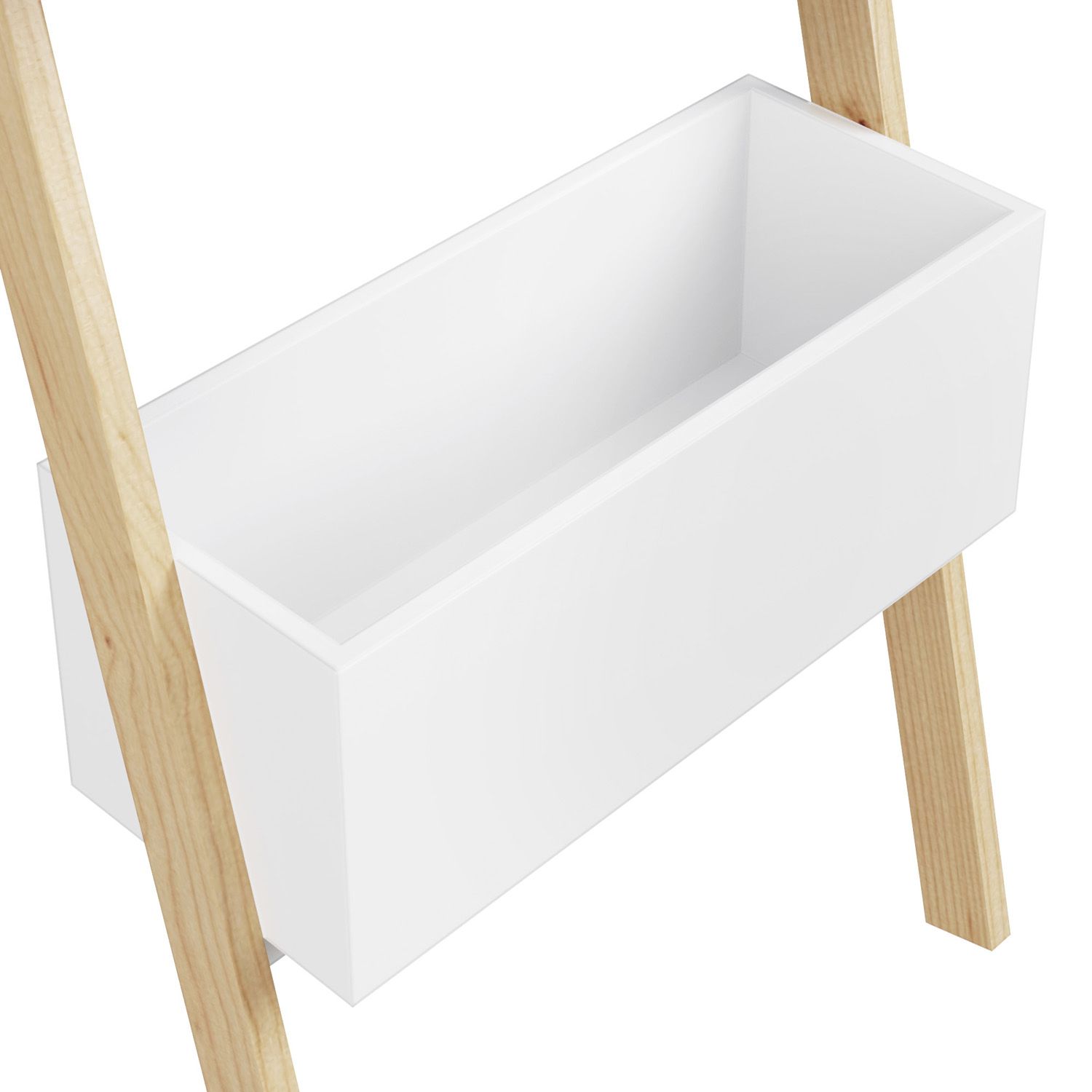 Estante Escada Decorativa Branco Sambalelê