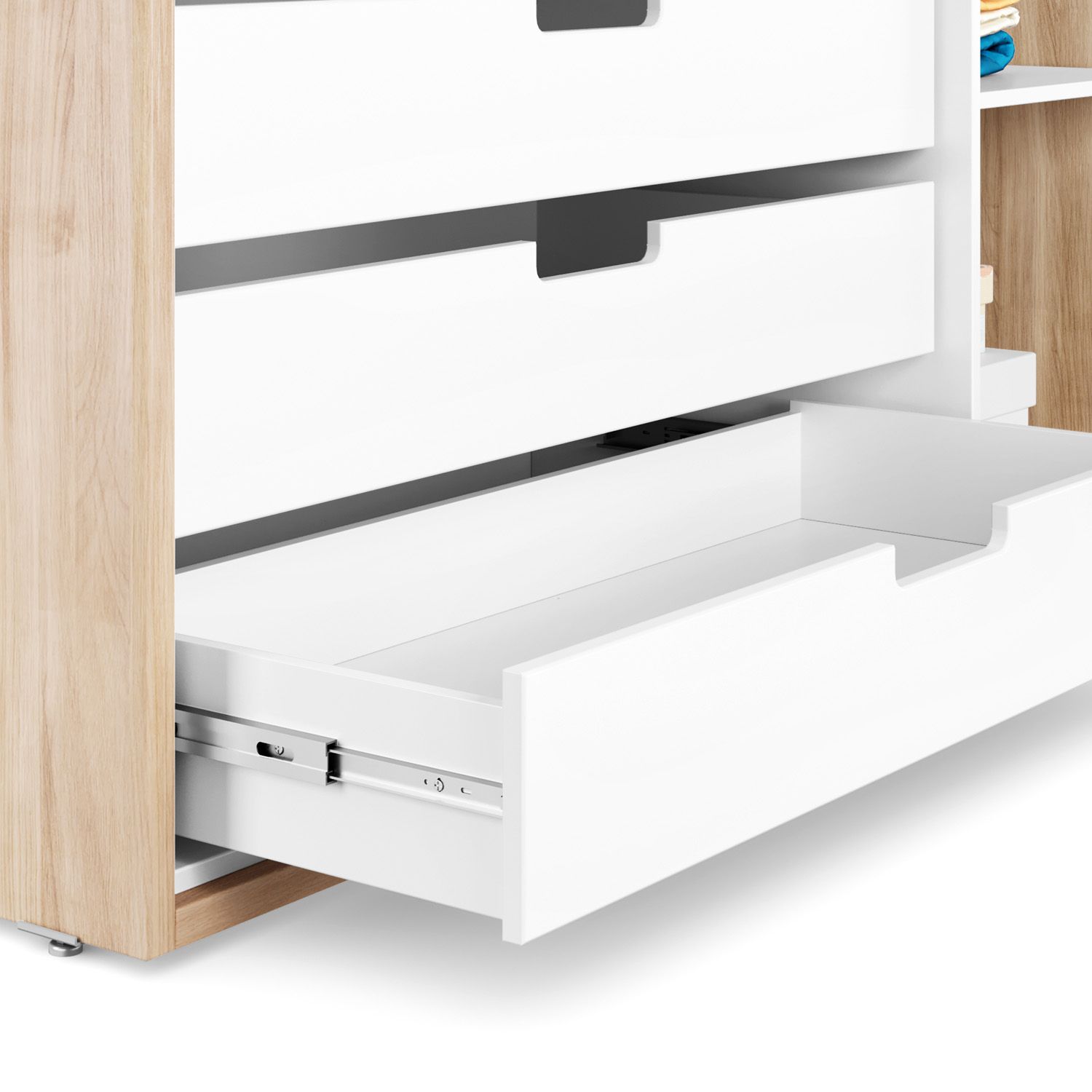 Guarda Roupa Infantil Madeira 3 Portas Wood