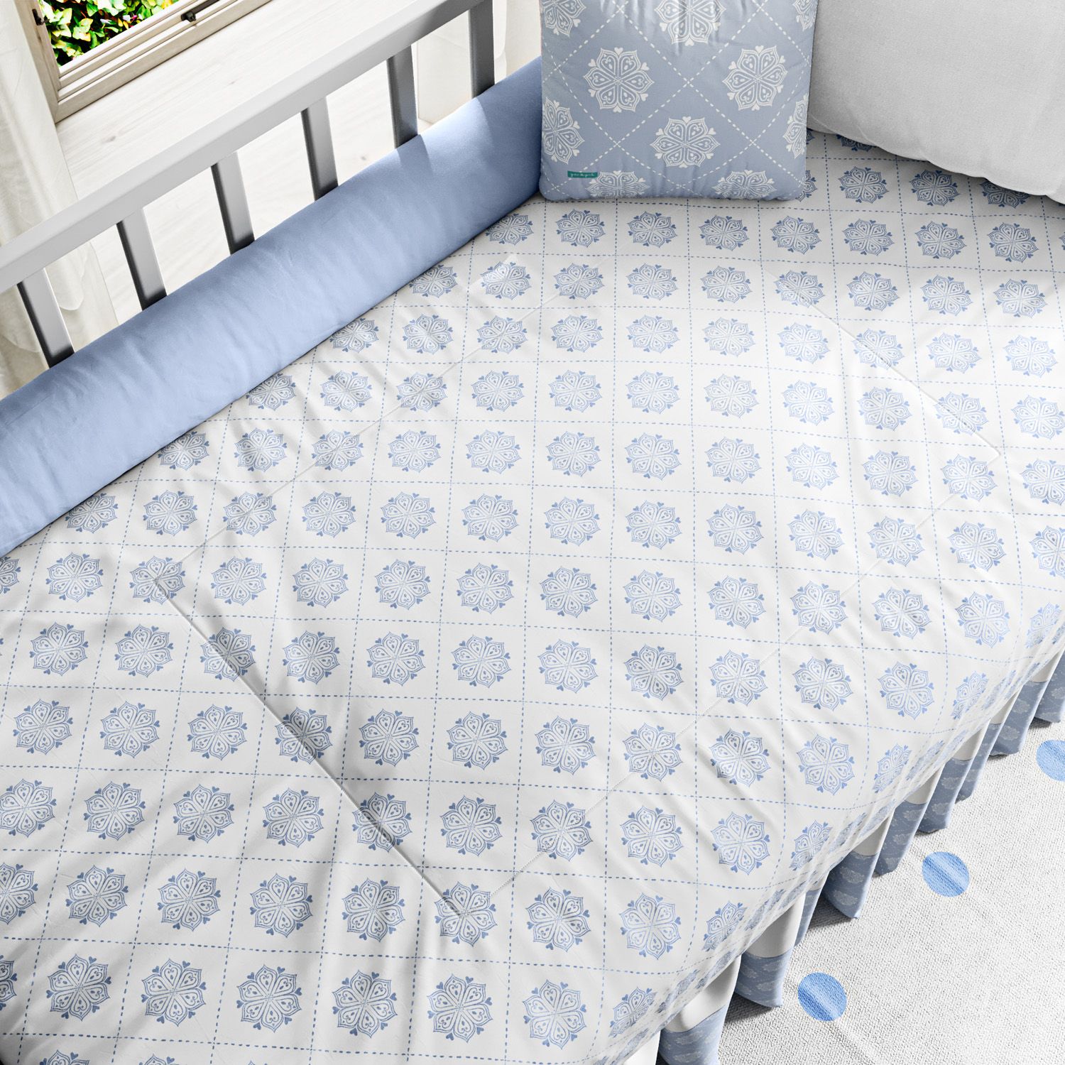 Edredom de Berço Mandala Vintage