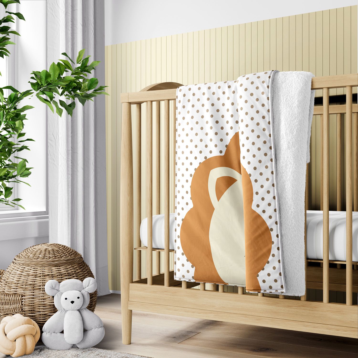 Manta Dupla Face com Soft Amiguinho Leão Poá 1M