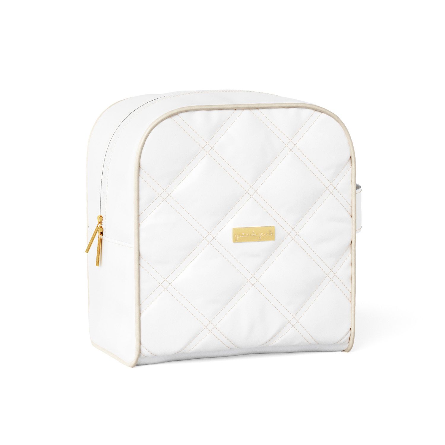 Necessaire Branco Luxo 21cm
