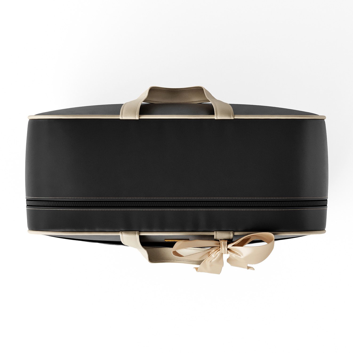 Mala Maternidade Azul Marinho e Bege Luxo 48cm