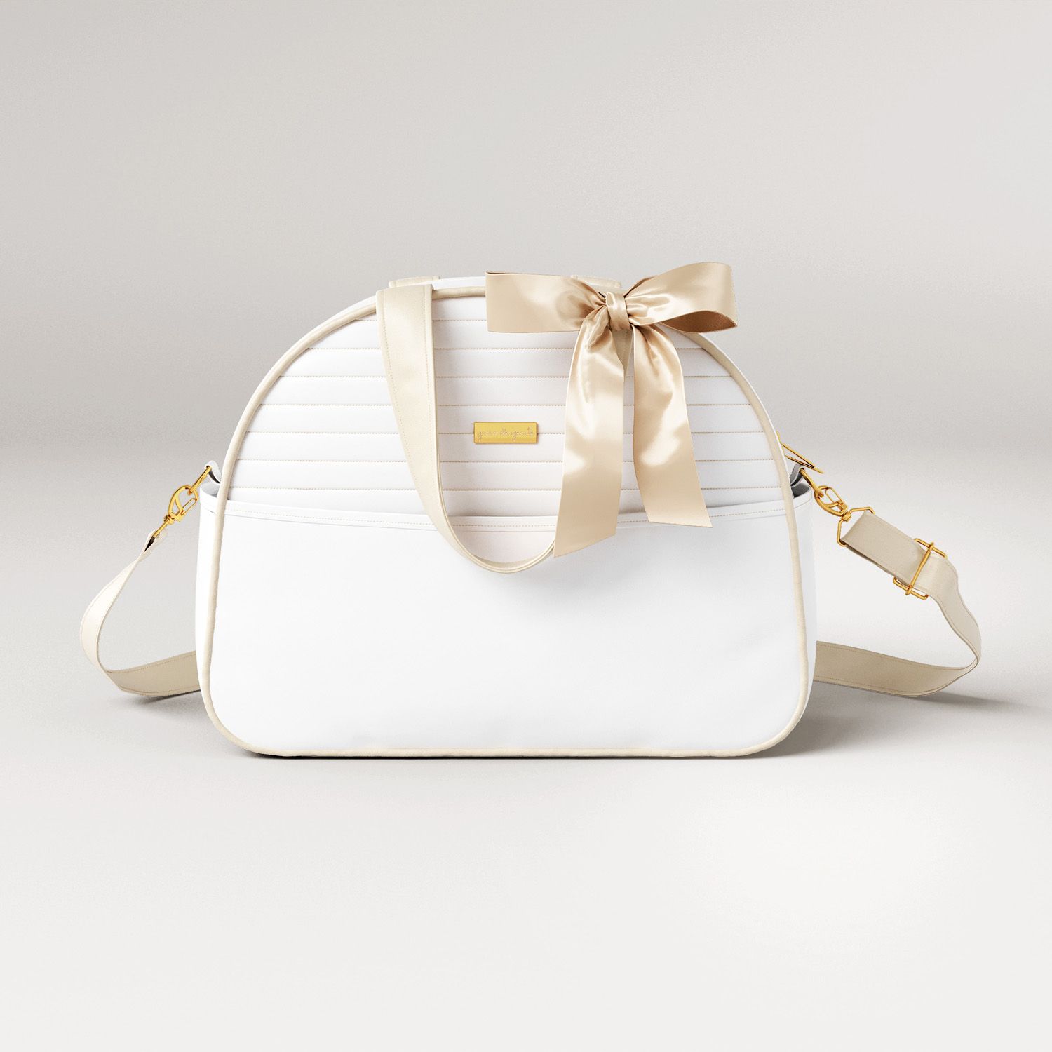 Bolsa Maternidade Clássica Branca 38cm