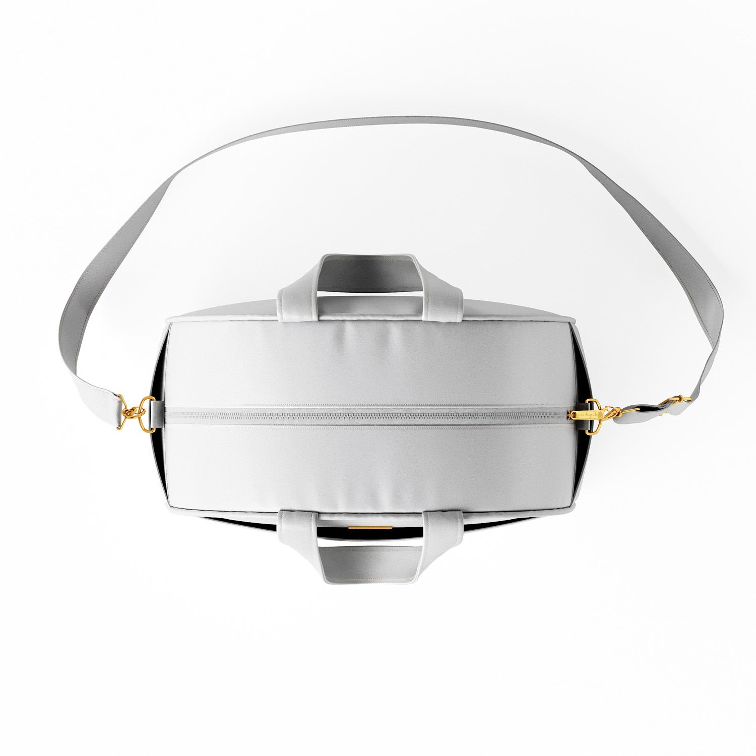 Bolsa Maternidade Clássica Branca 38cm