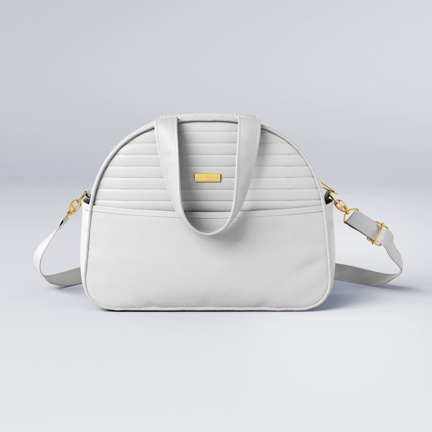 Bolsa Maternidade Clássica Branca 38cm