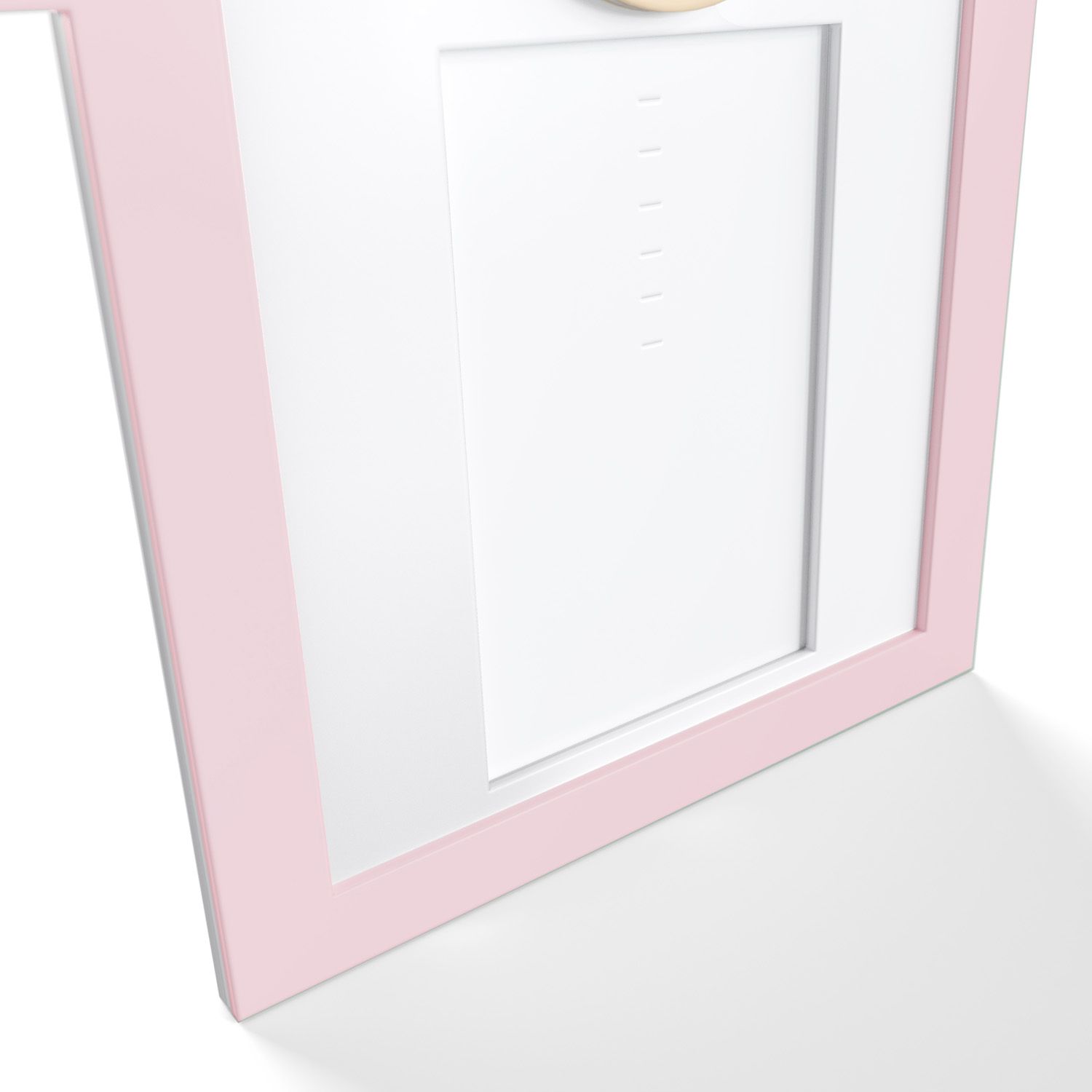 Porta Retrato MDF Rosa Clássico 10cm x 15cm