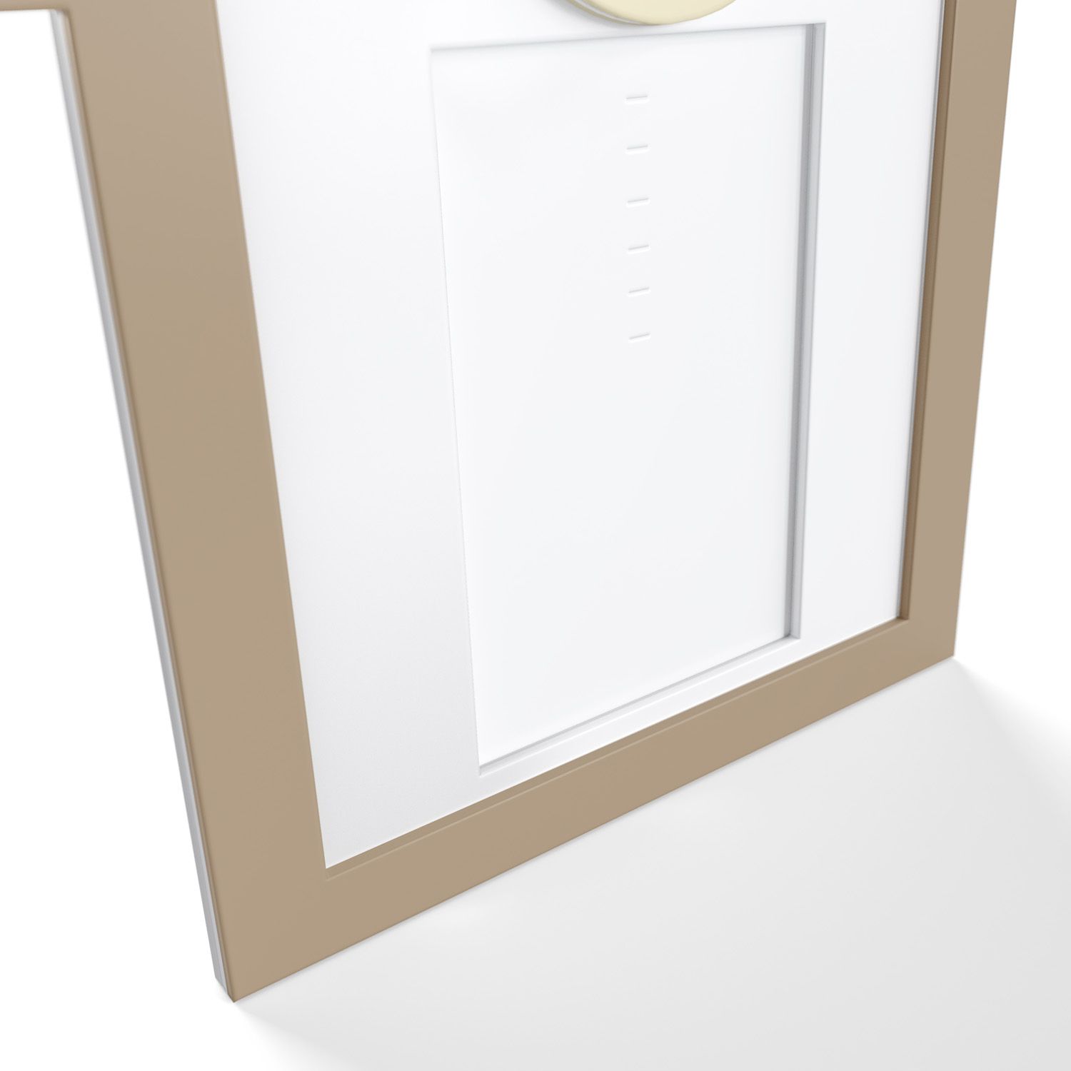 Porta Retrato MDF Branco Clássico 10cm x 15cm