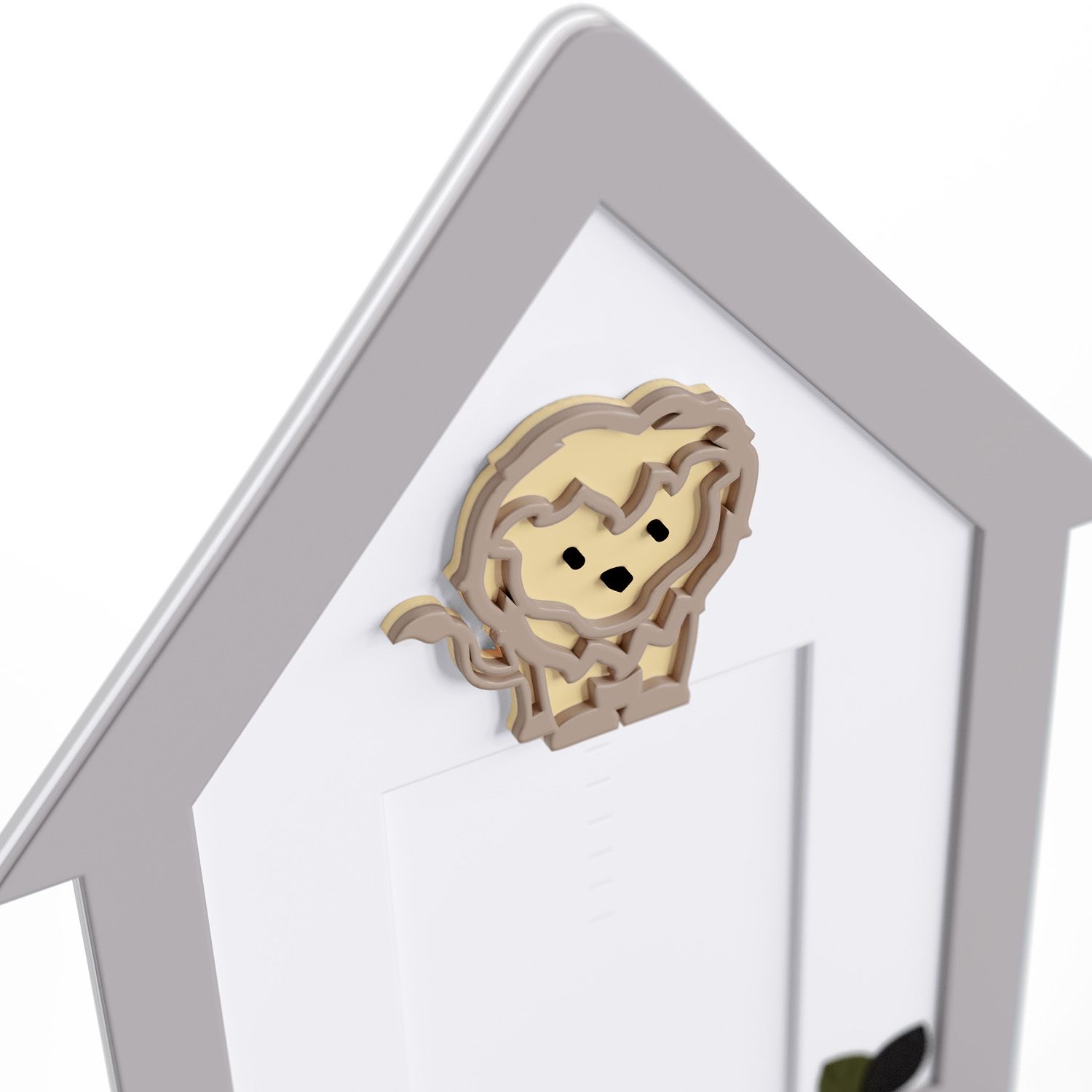 Porta Retrato MDF Safári Baby 10cm x 15cm