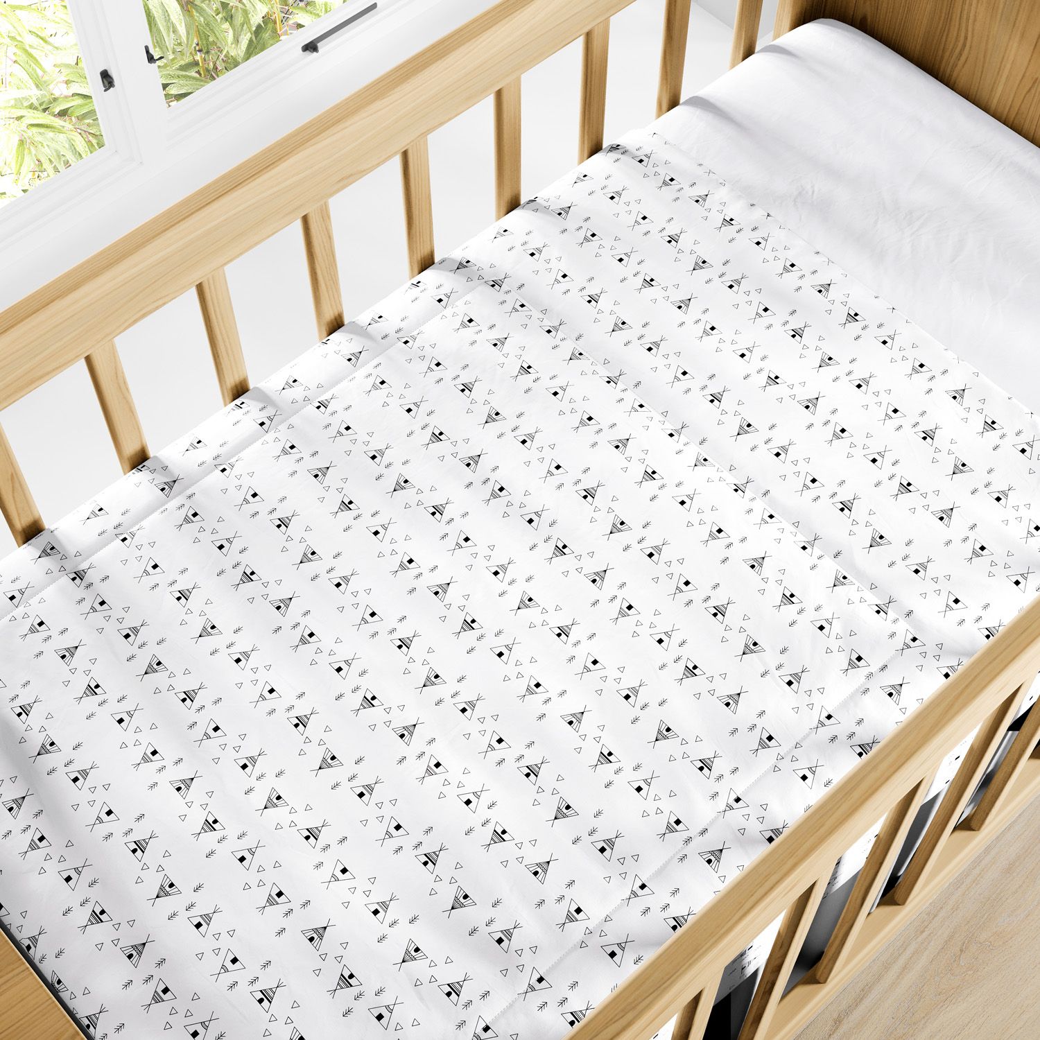 Edredom de Berço Cabana Escandinava