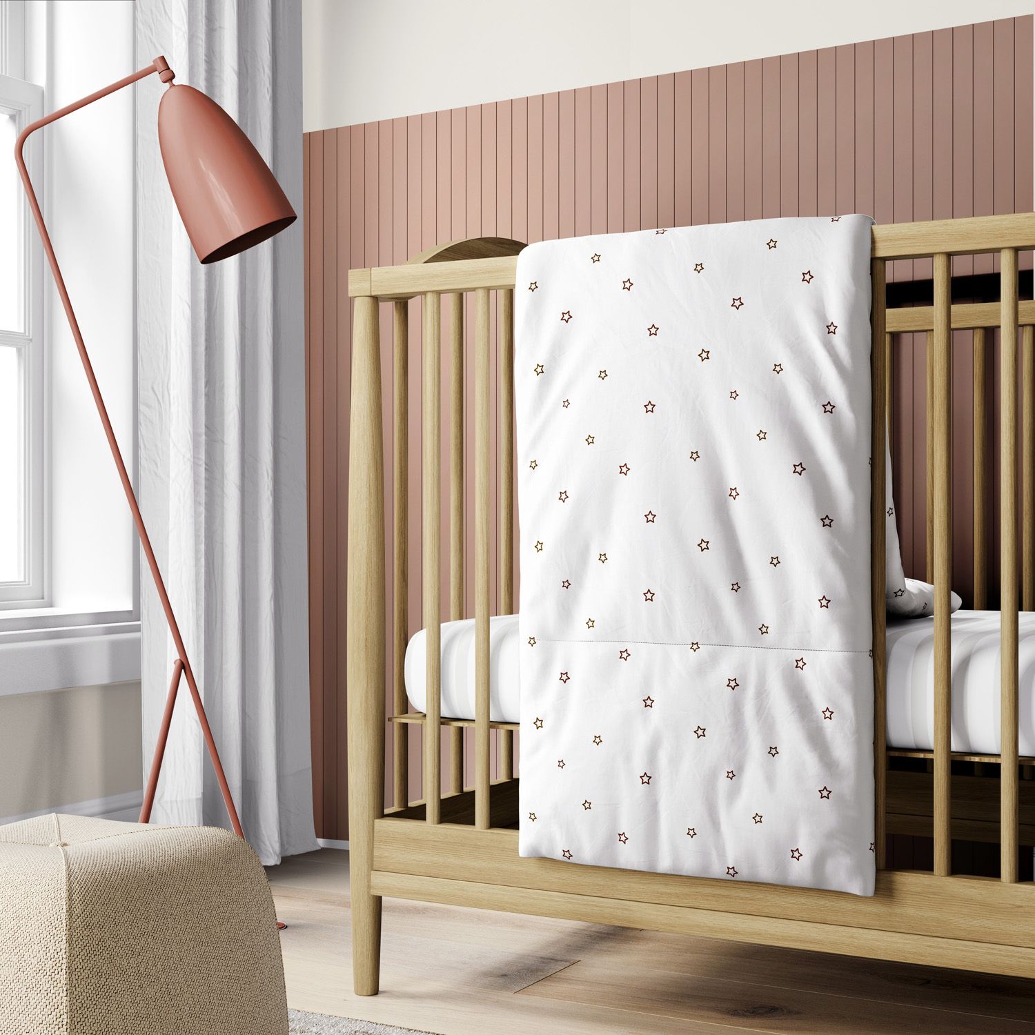 Edredom de Berço Estrelinha Boho