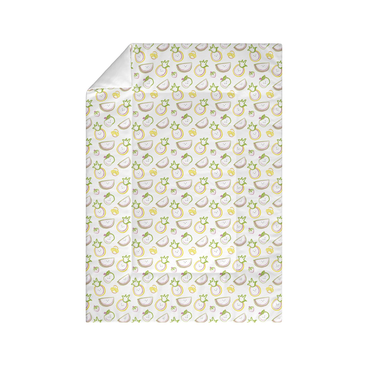 Edredom de Berço Frutinhas Colorido