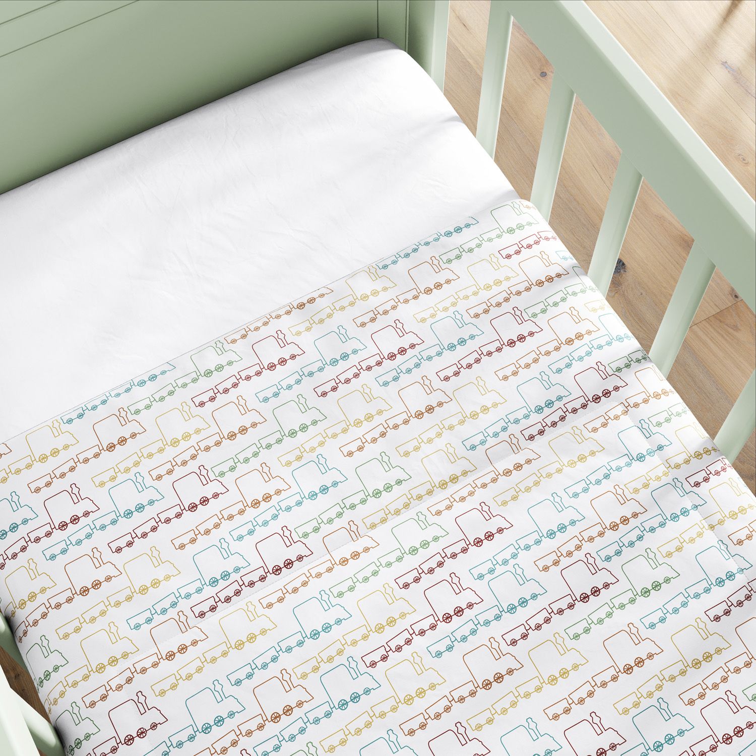 Edredom de Berço Trenzinho Piuí