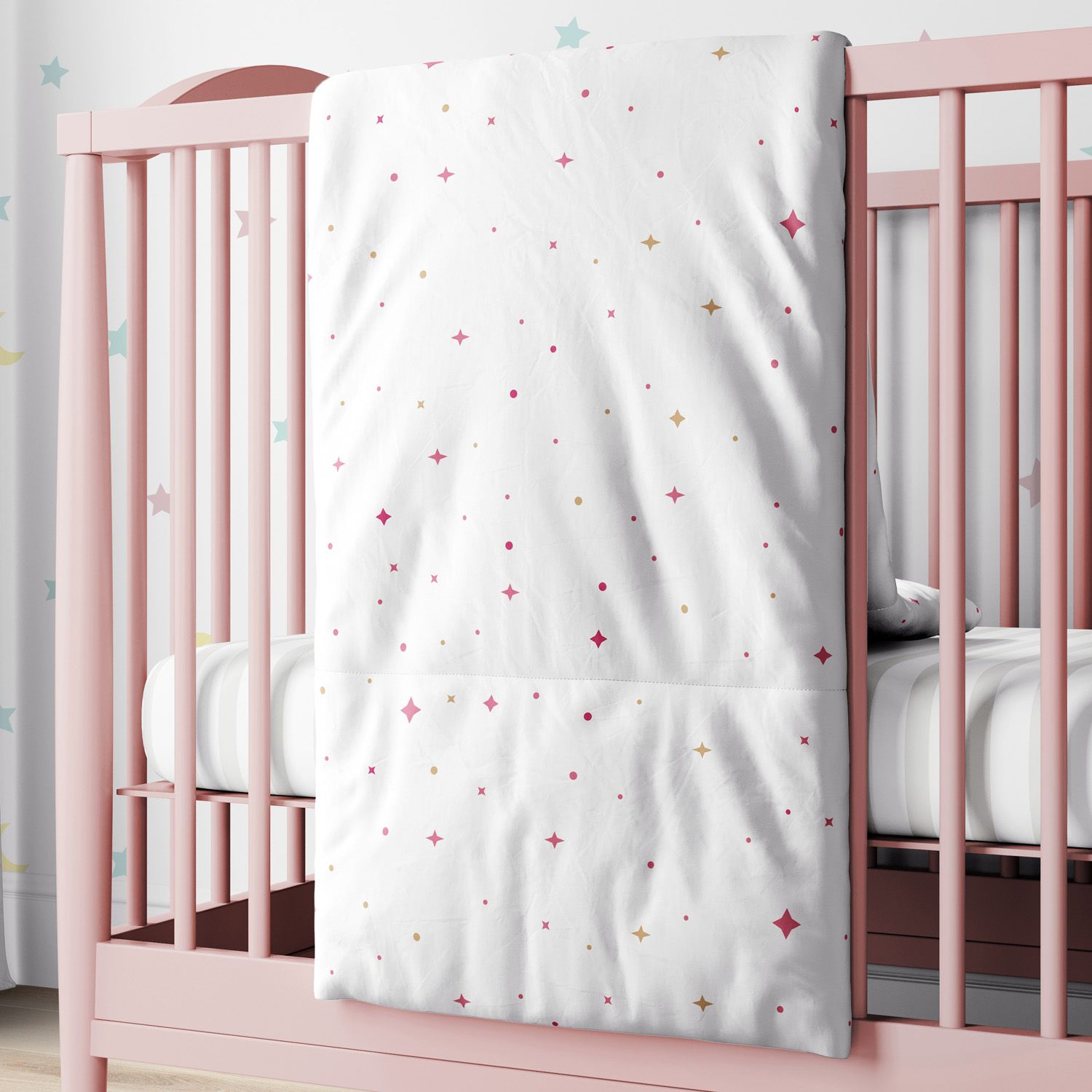 Edredom de Berço Estrela de Belém