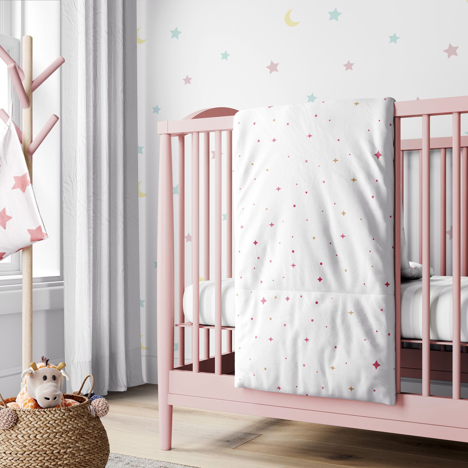 Edredom de Berço Estrela de Belém