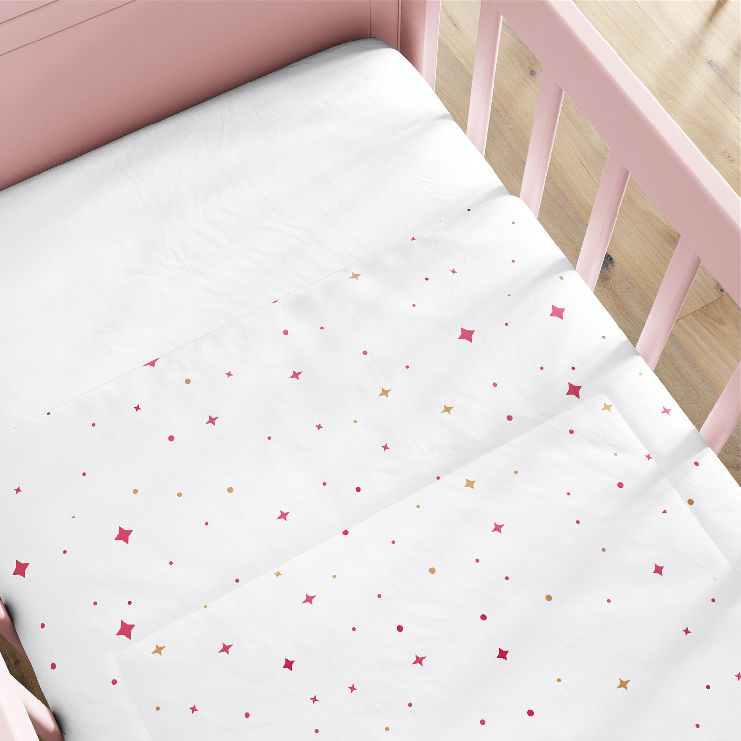 Edredom de Berço Estrela de Belém