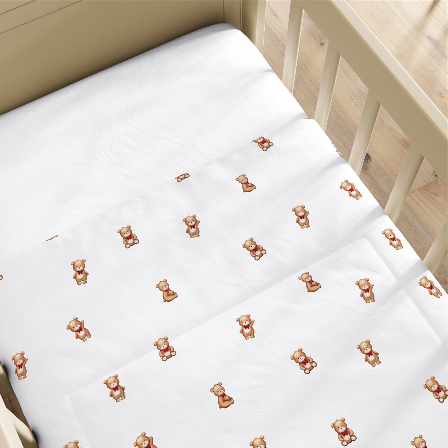 Edredom de Berço Ursinho Vintage