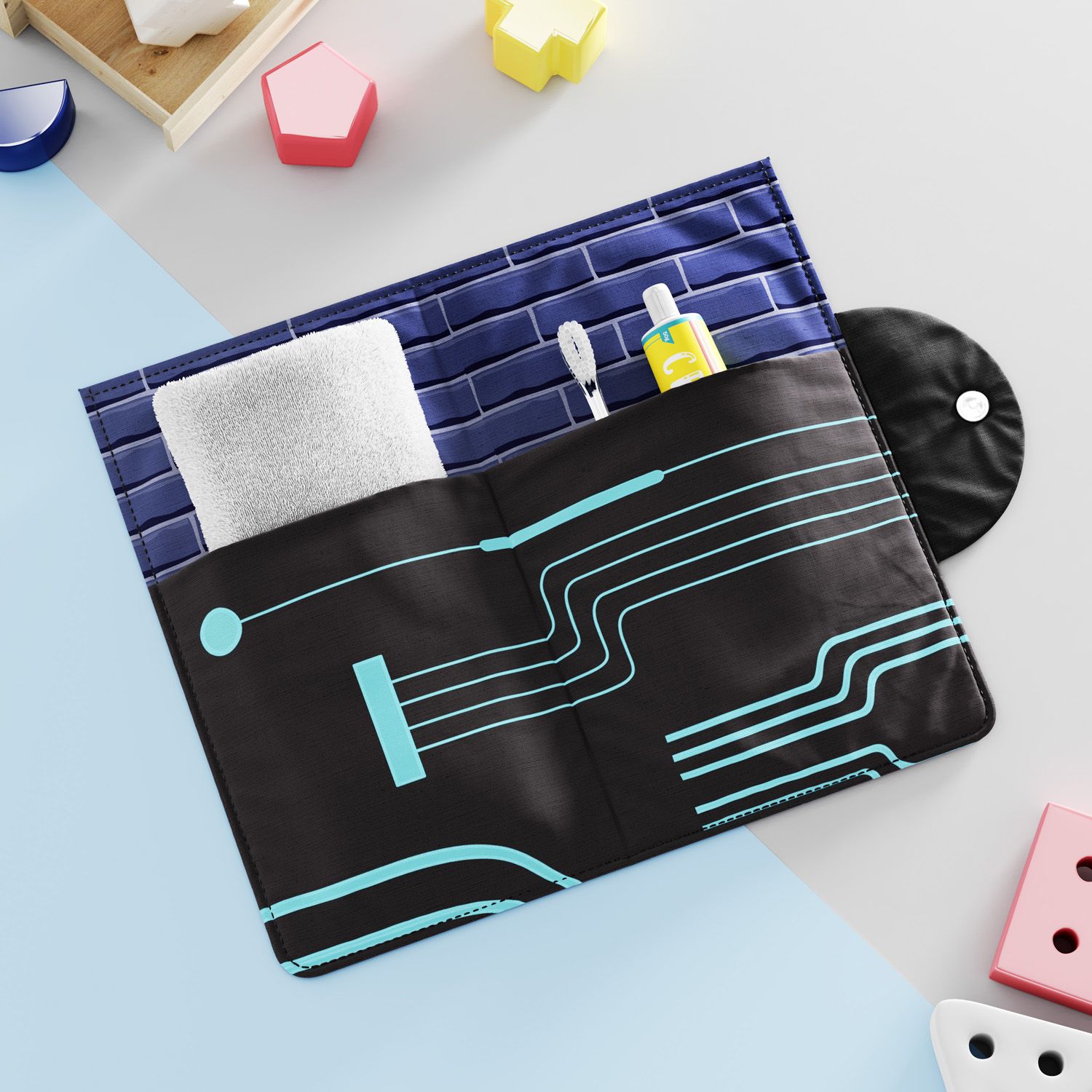 Estojo Infantil Play Gamer 21cm