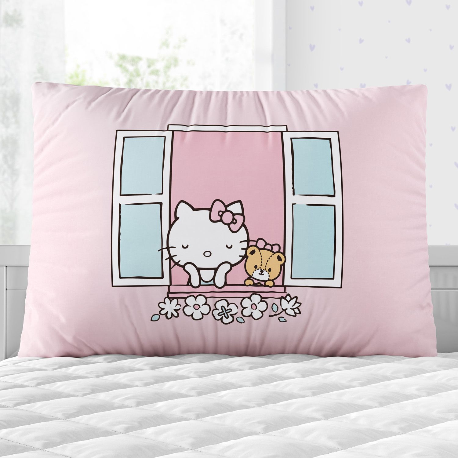 Kit Berço Hello Kitty Rosa