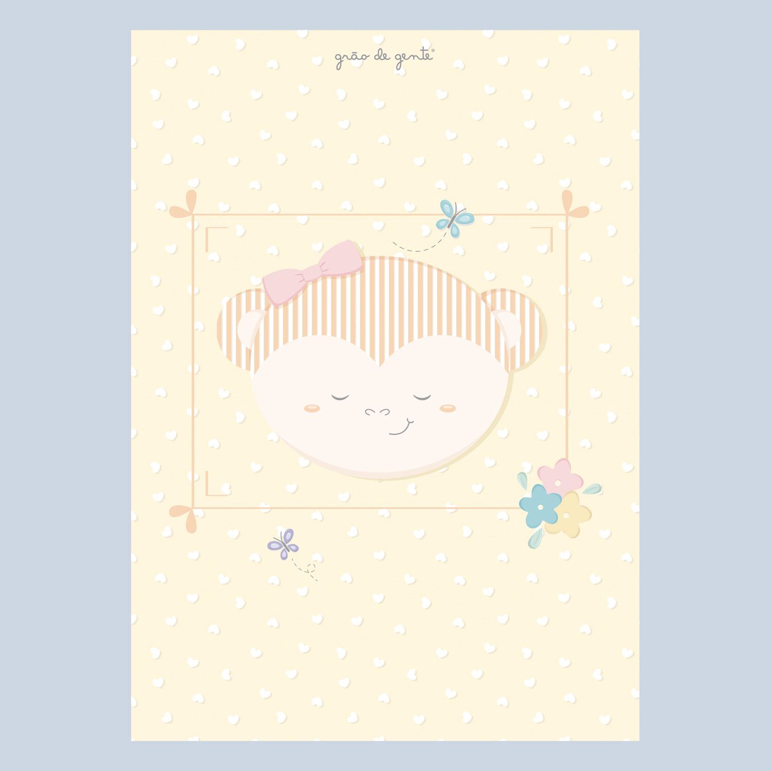 Kit Pôster Adesivo Amiguinhos Safári Coloridos 5 peças