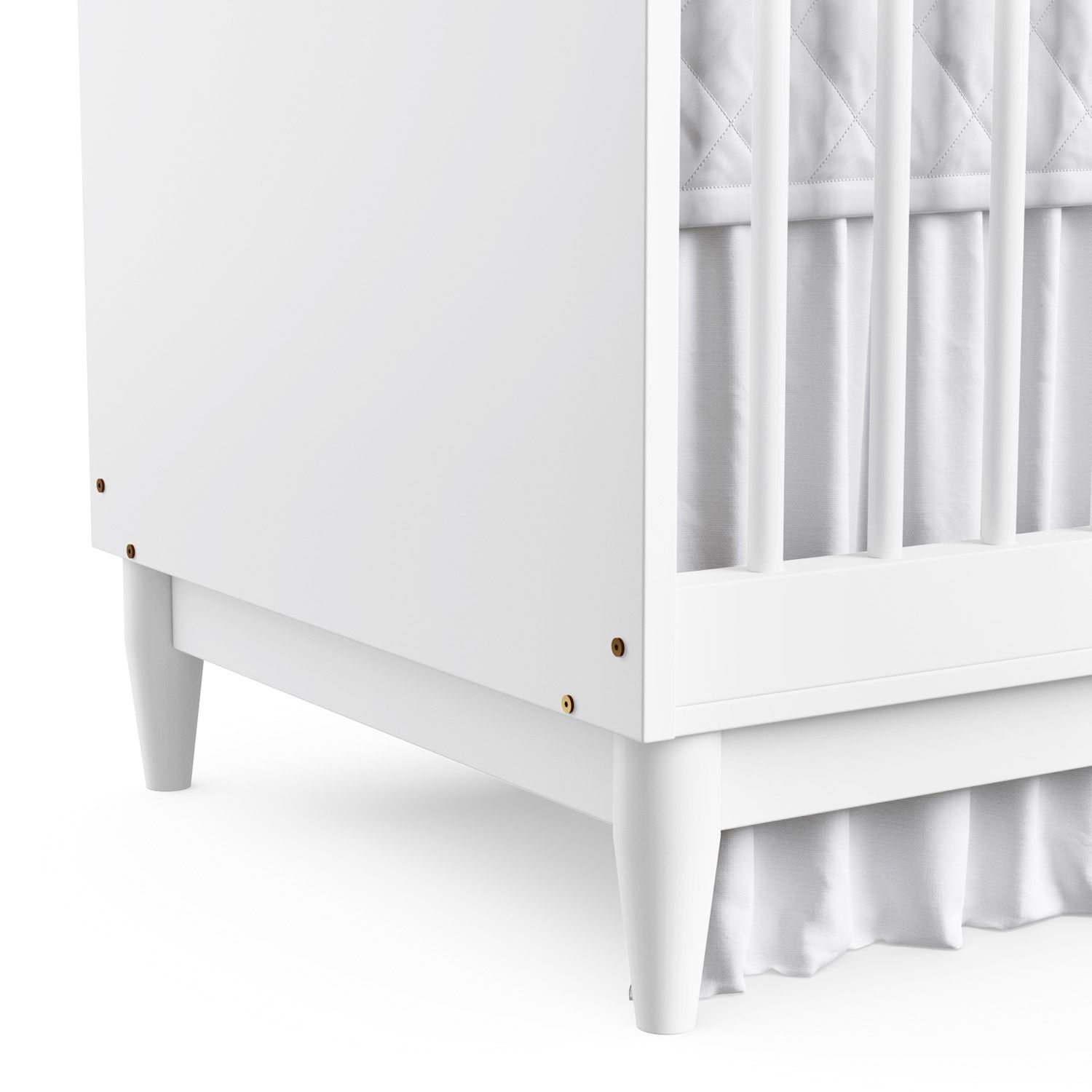 Berço Americano Branco Tomi