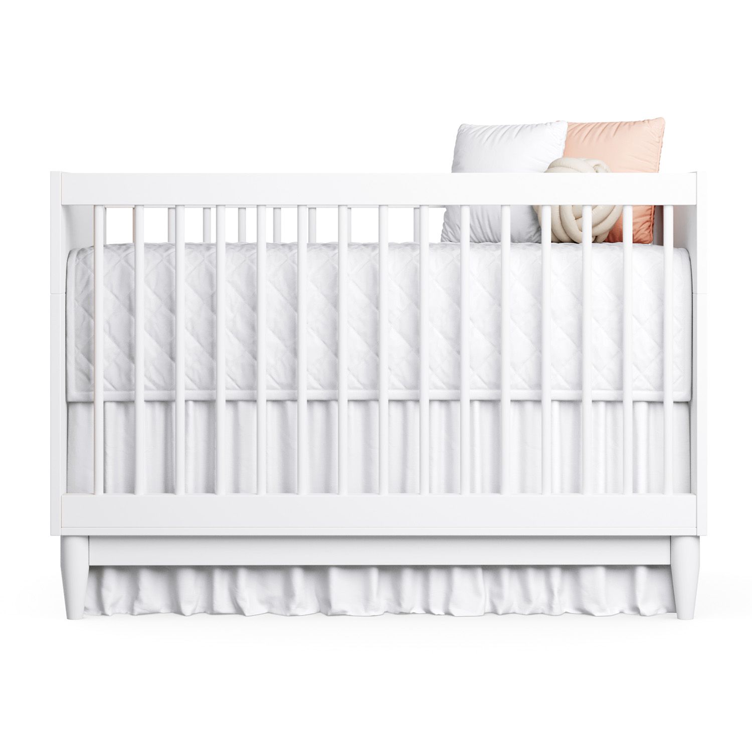 Berço Americano Branco Tomi