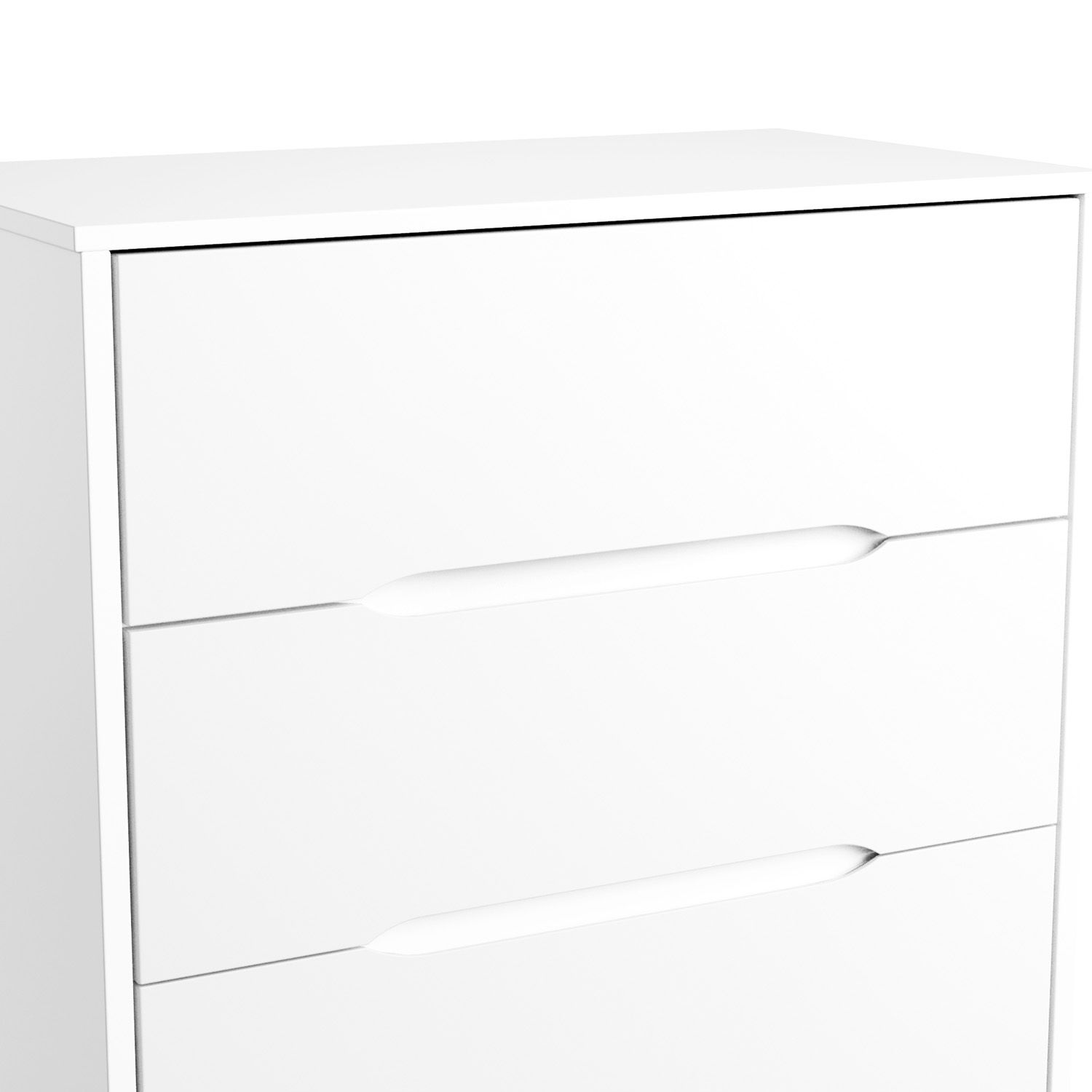 Cômoda Infantil 3 Gavetas Branco Tomi