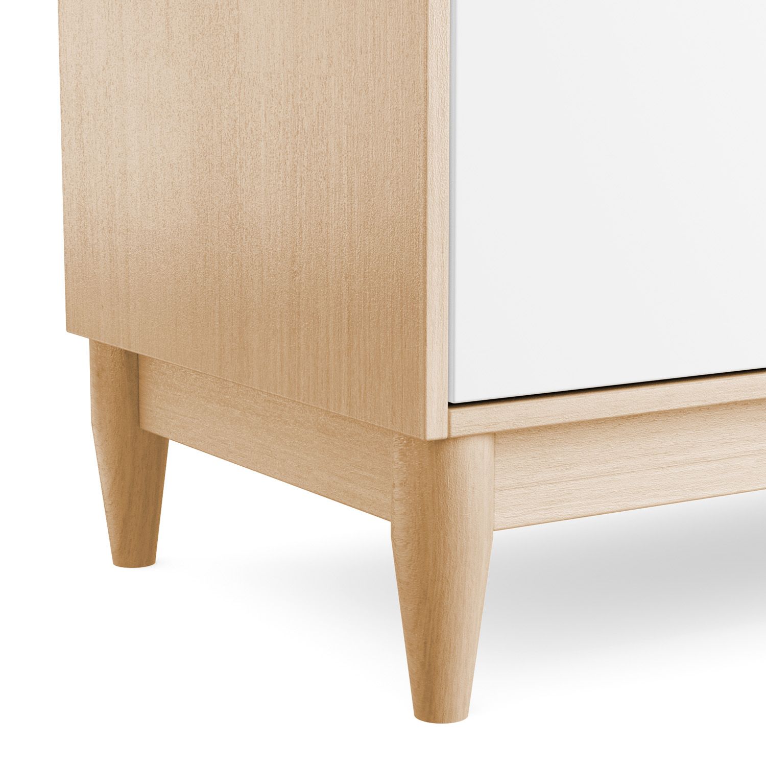 Cômoda Infantil 6 Gavetas Cinza Tomi