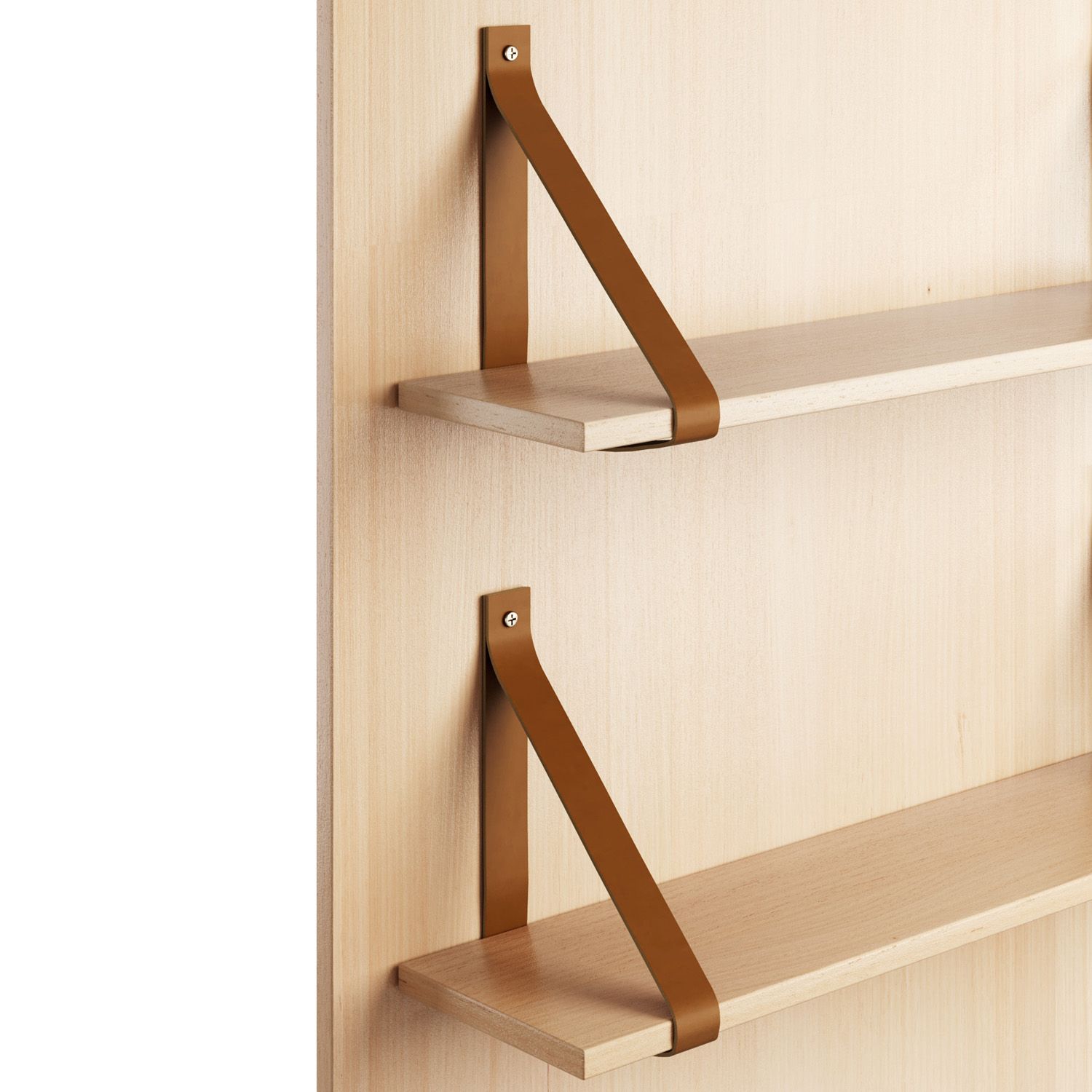 Painel com Prateleiras Maior Madeira Tomi