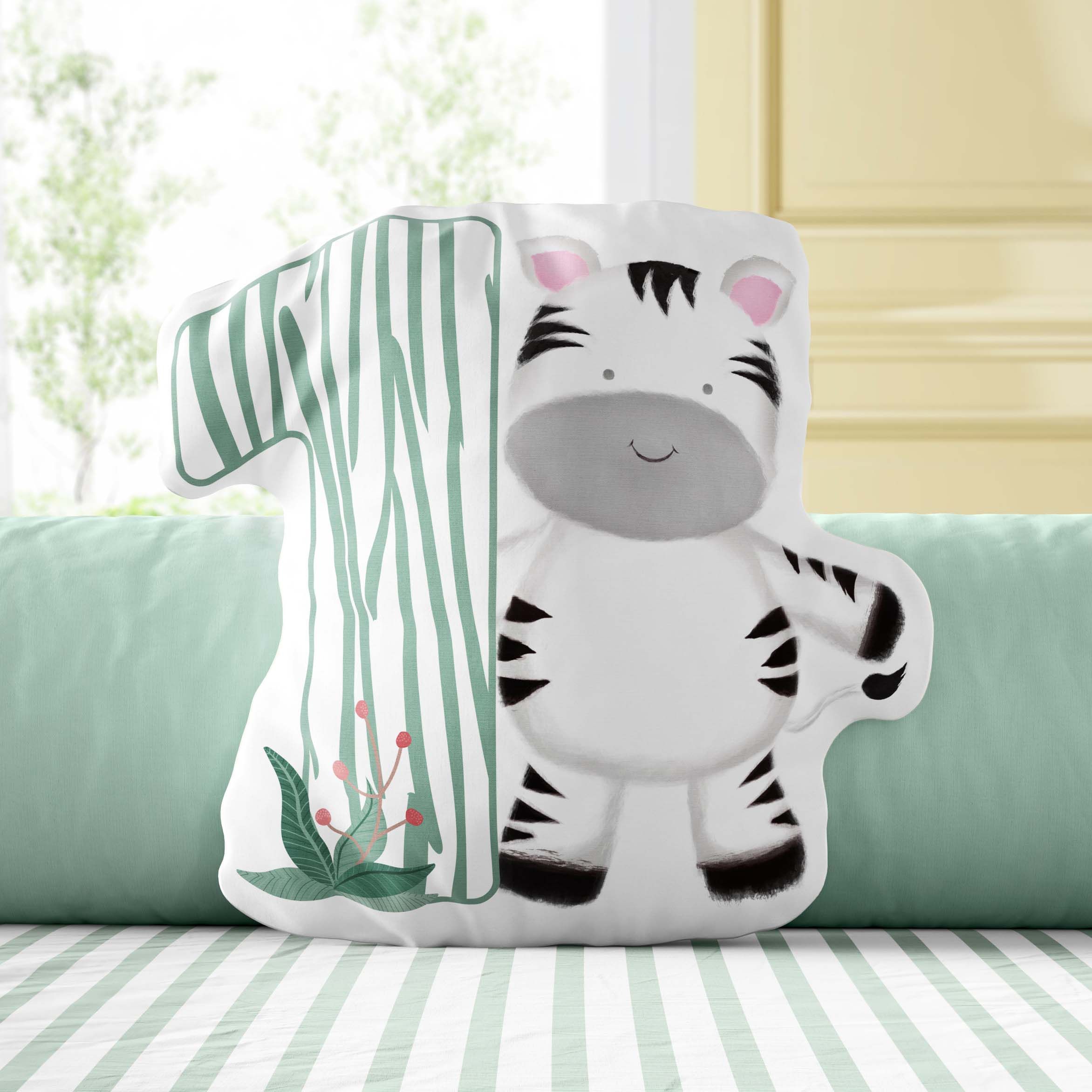 Almofada Mesversário Safári Aquarela