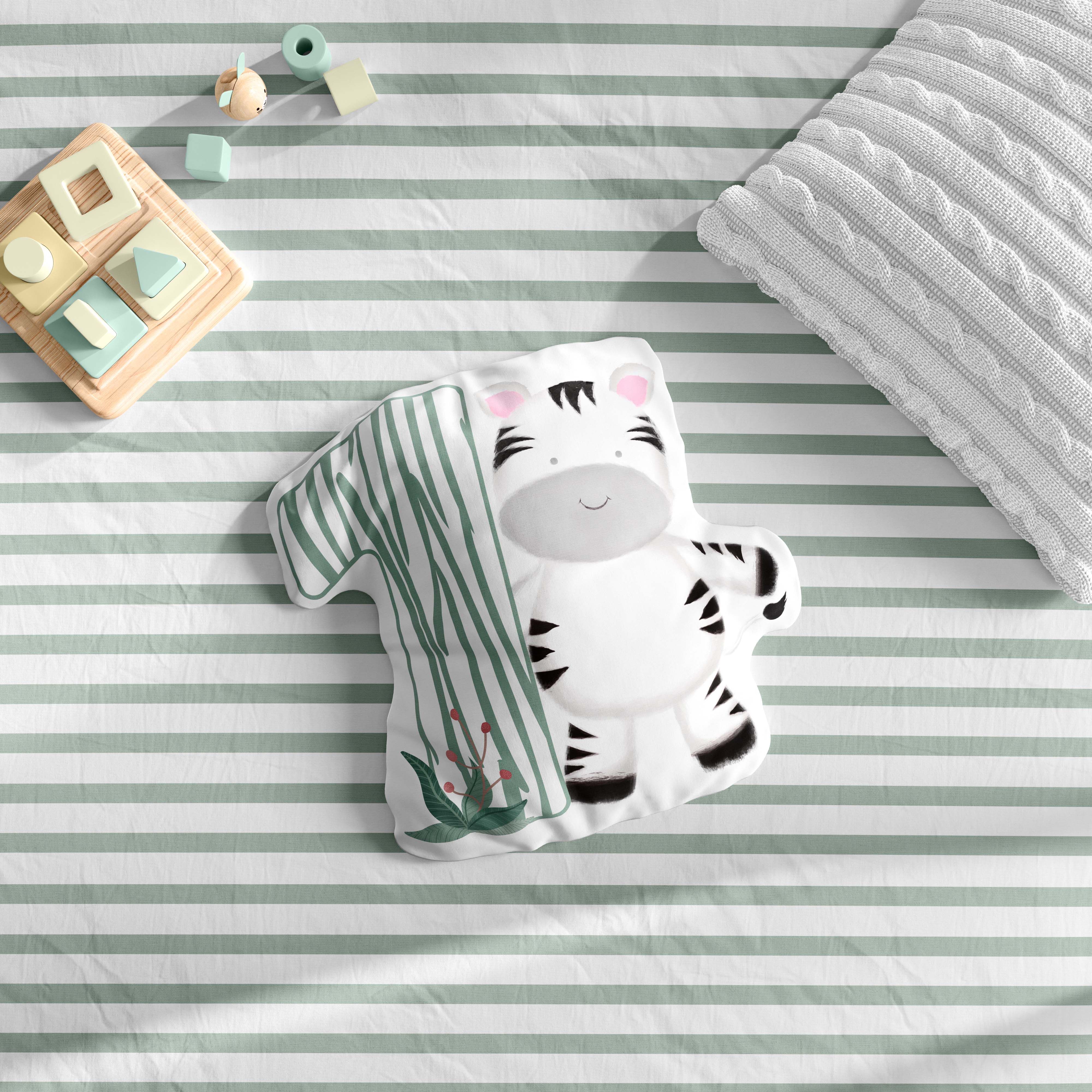 Almofada Mesversário Safári Aquarela — vista alternativa