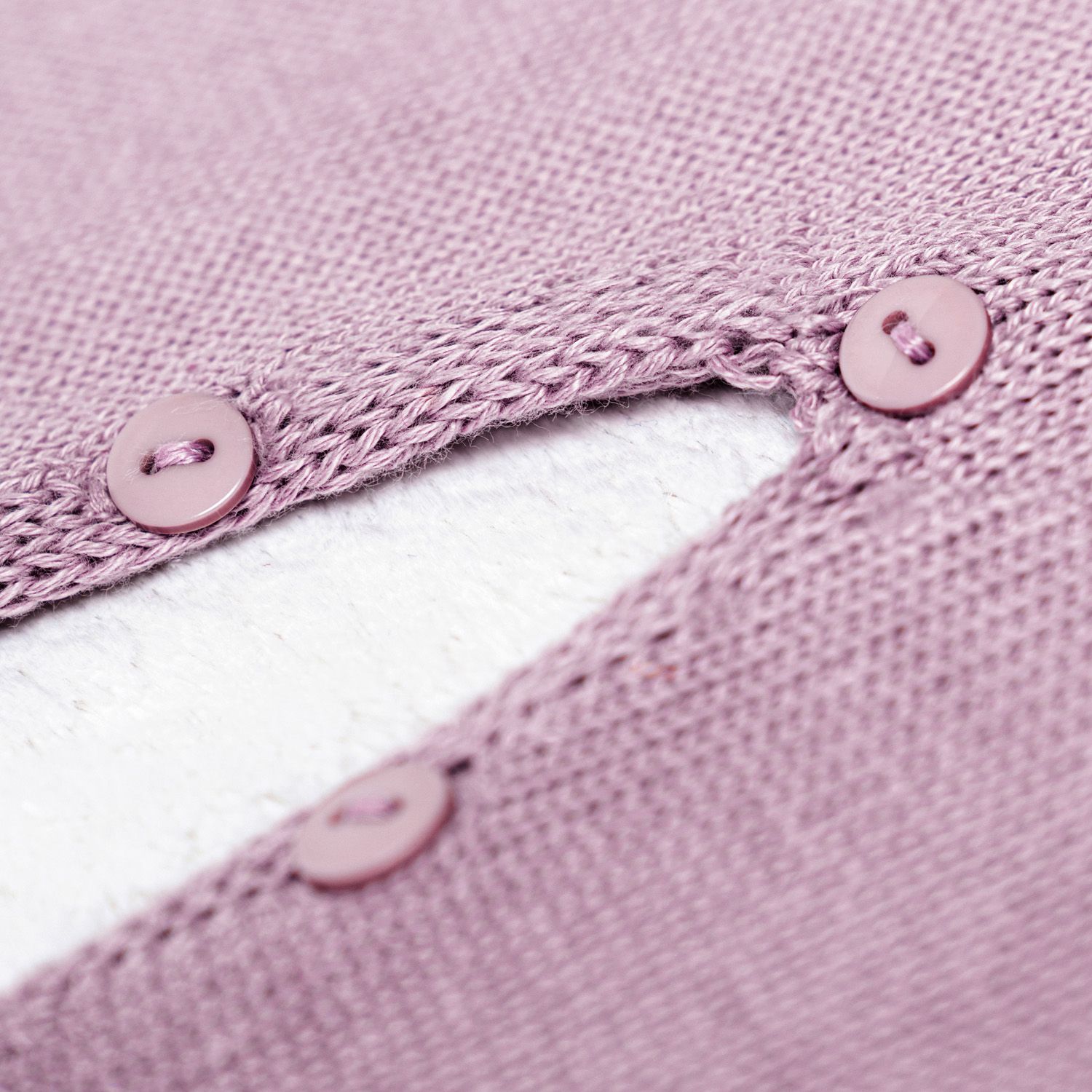 Saída Maternidade com Capuz Tricot Roxo Lavanda 03 Peças