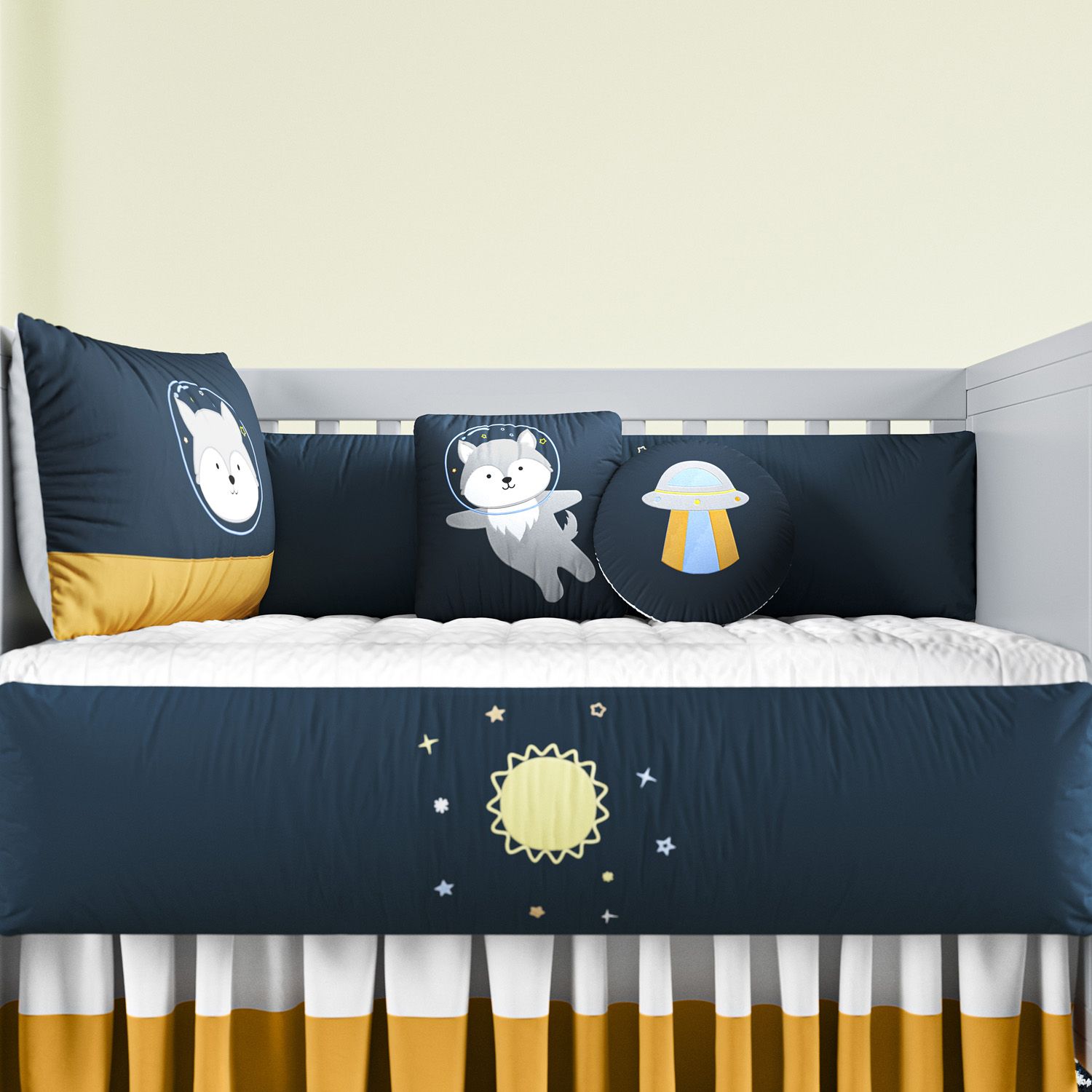 Kit Berço Lobinho Astronauta