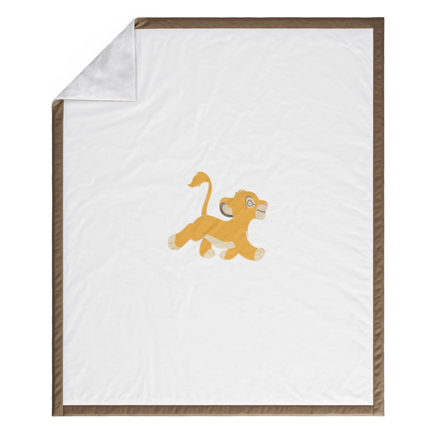 Manta Infantil Solteiro Dupla Face com Soft Simba O Rei Leão 1,20M