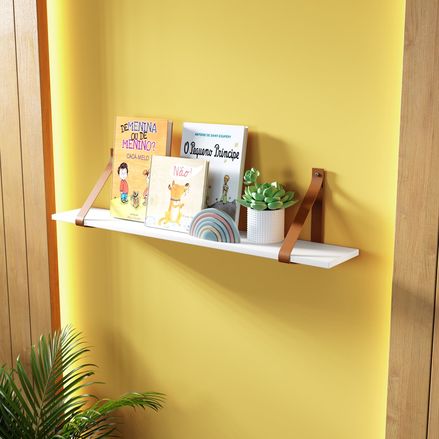 Prateleira Individual Branca Maior Evolutiva