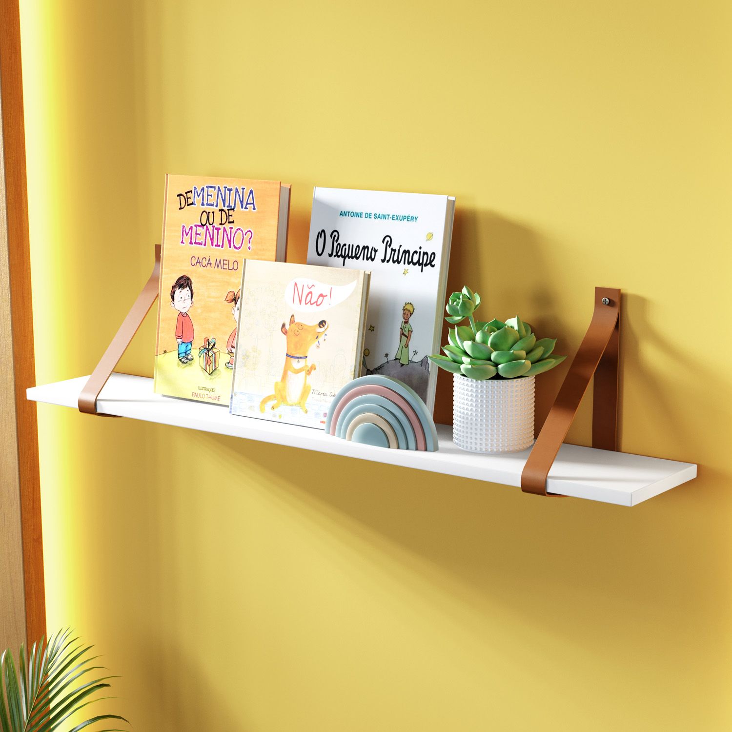 Prateleira Individual Branca Maior Evolutiva