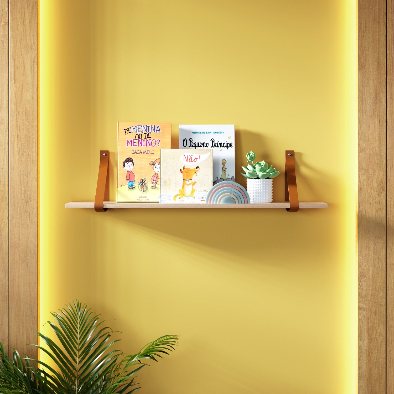 Prateleira Individual Branca Maior Evolutiva