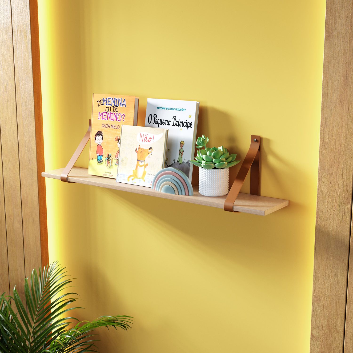 Prateleira Individual Branca Maior Evolutiva