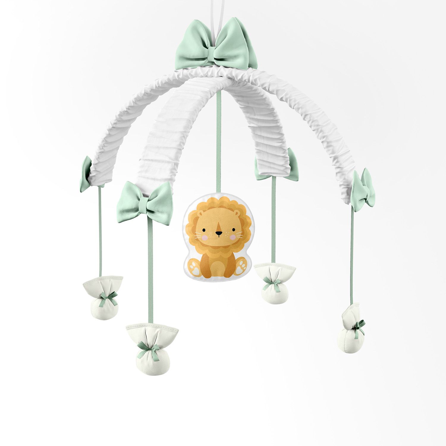 Móbile Leão Selva Baby
