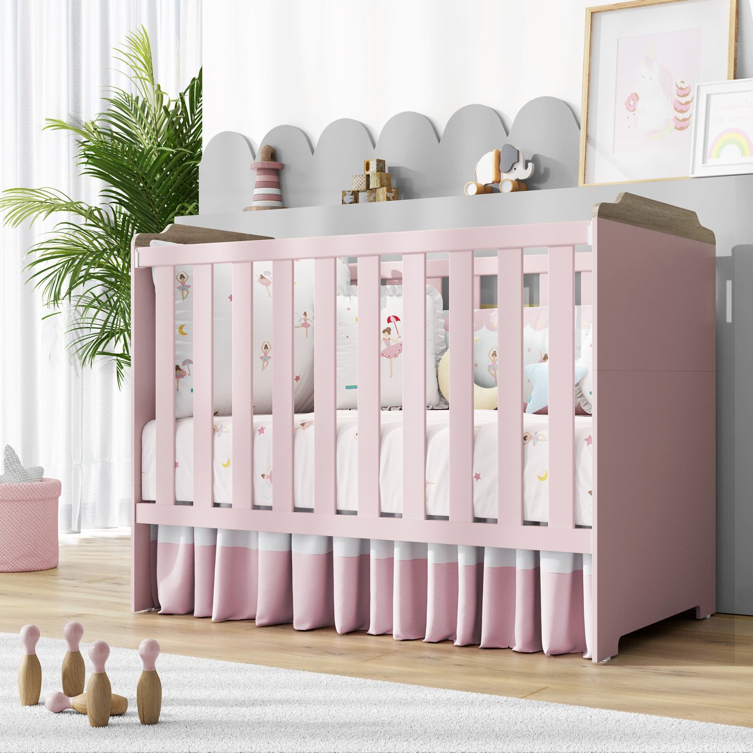 Berço Americano Branco Meli