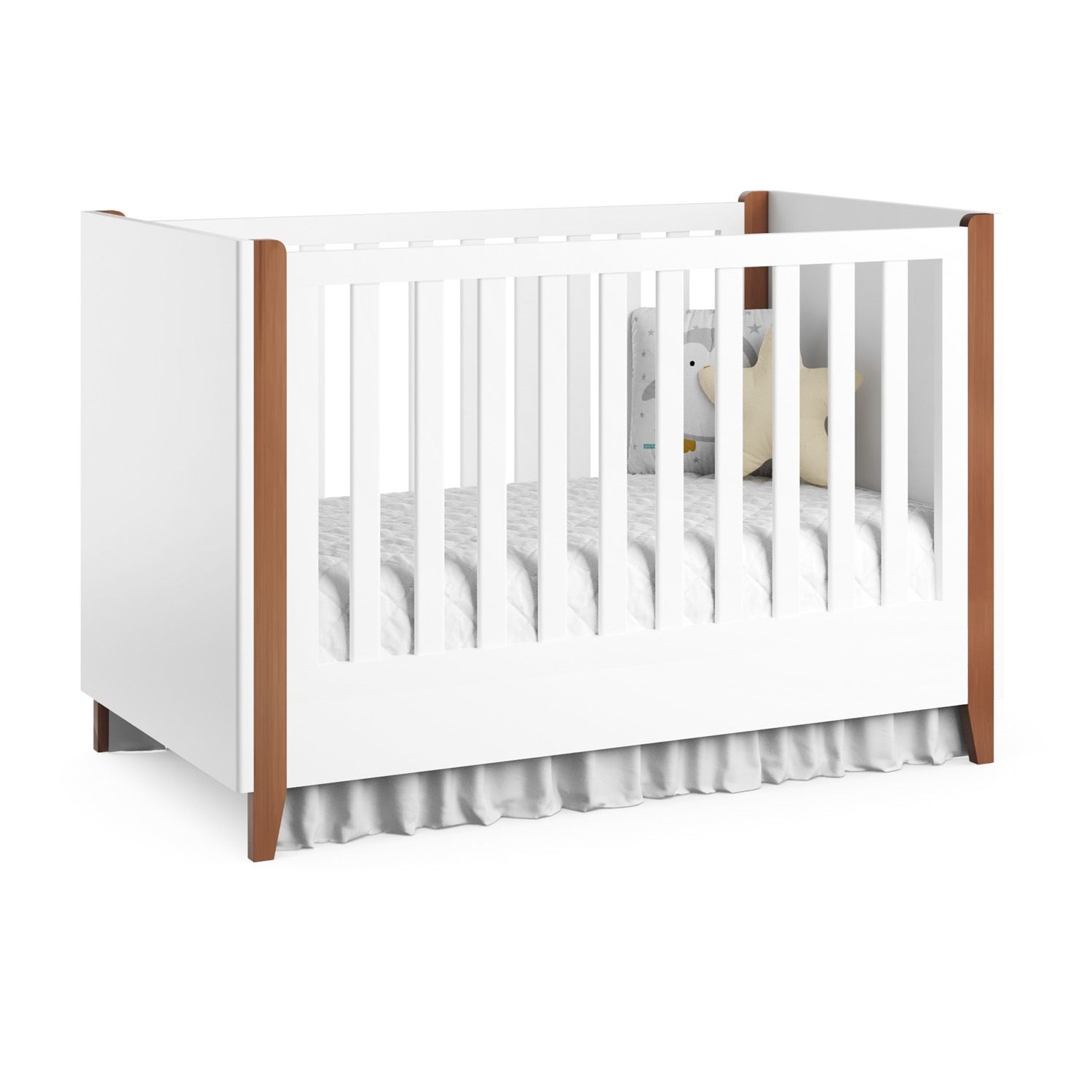 Berço Americano Branco Capri