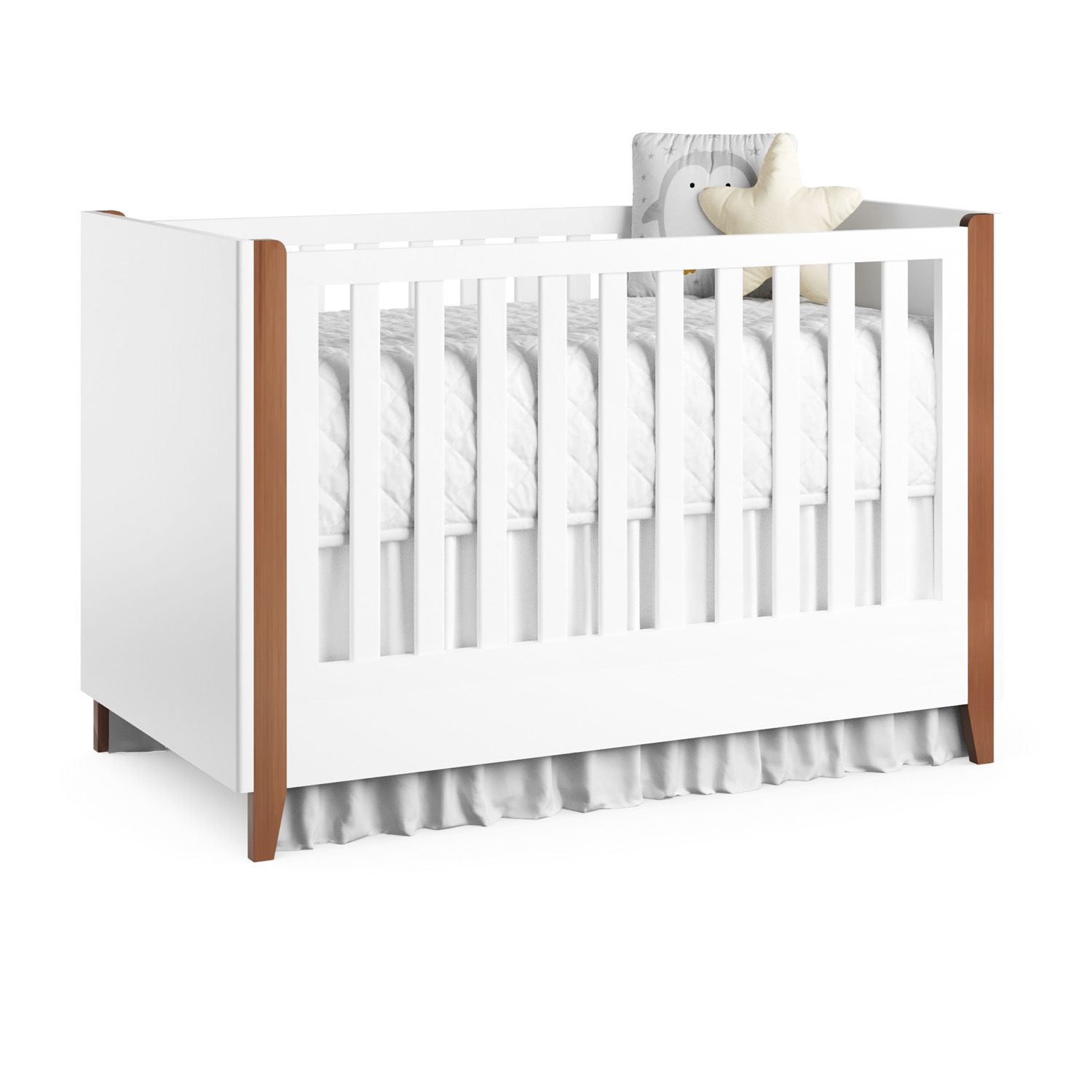 Berço Americano Branco Capri