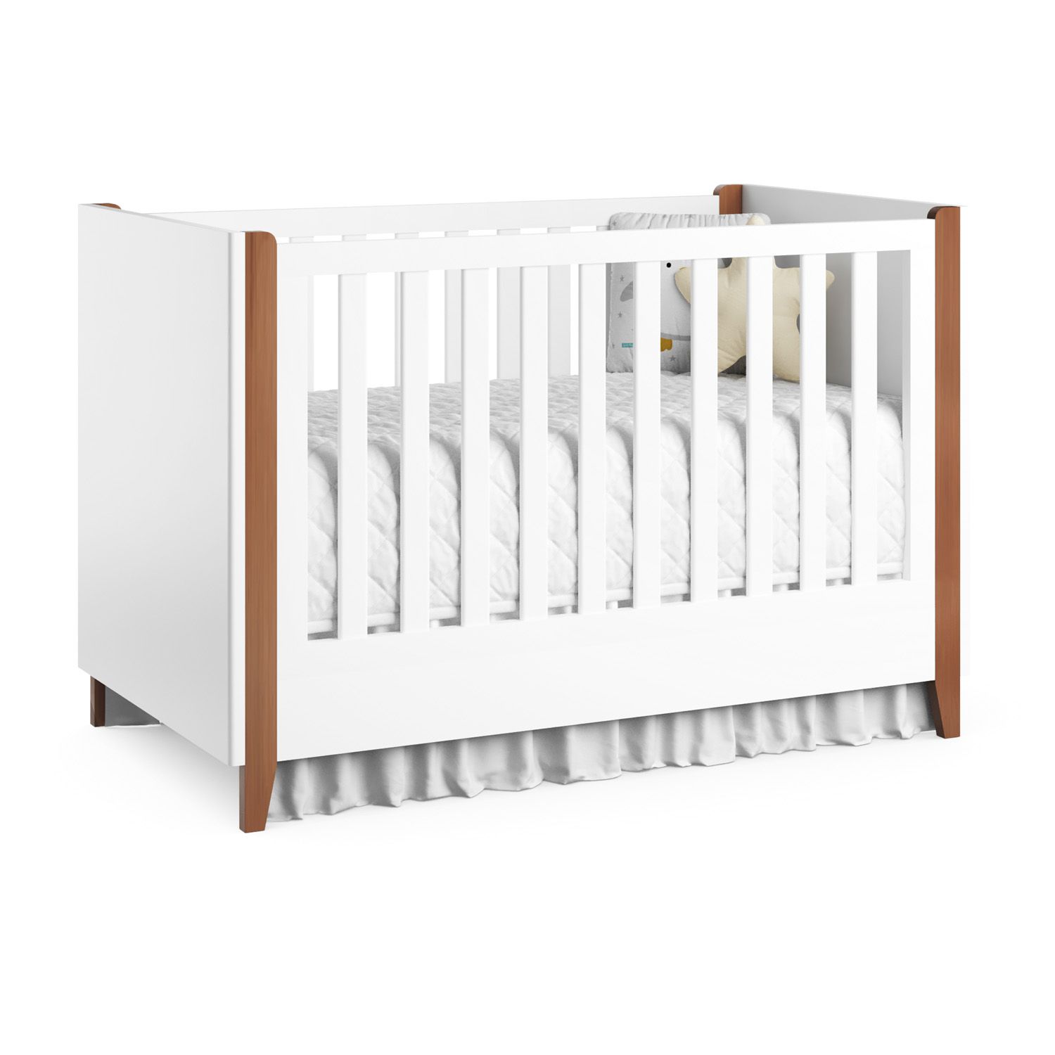 Berço Americano Branco Capri