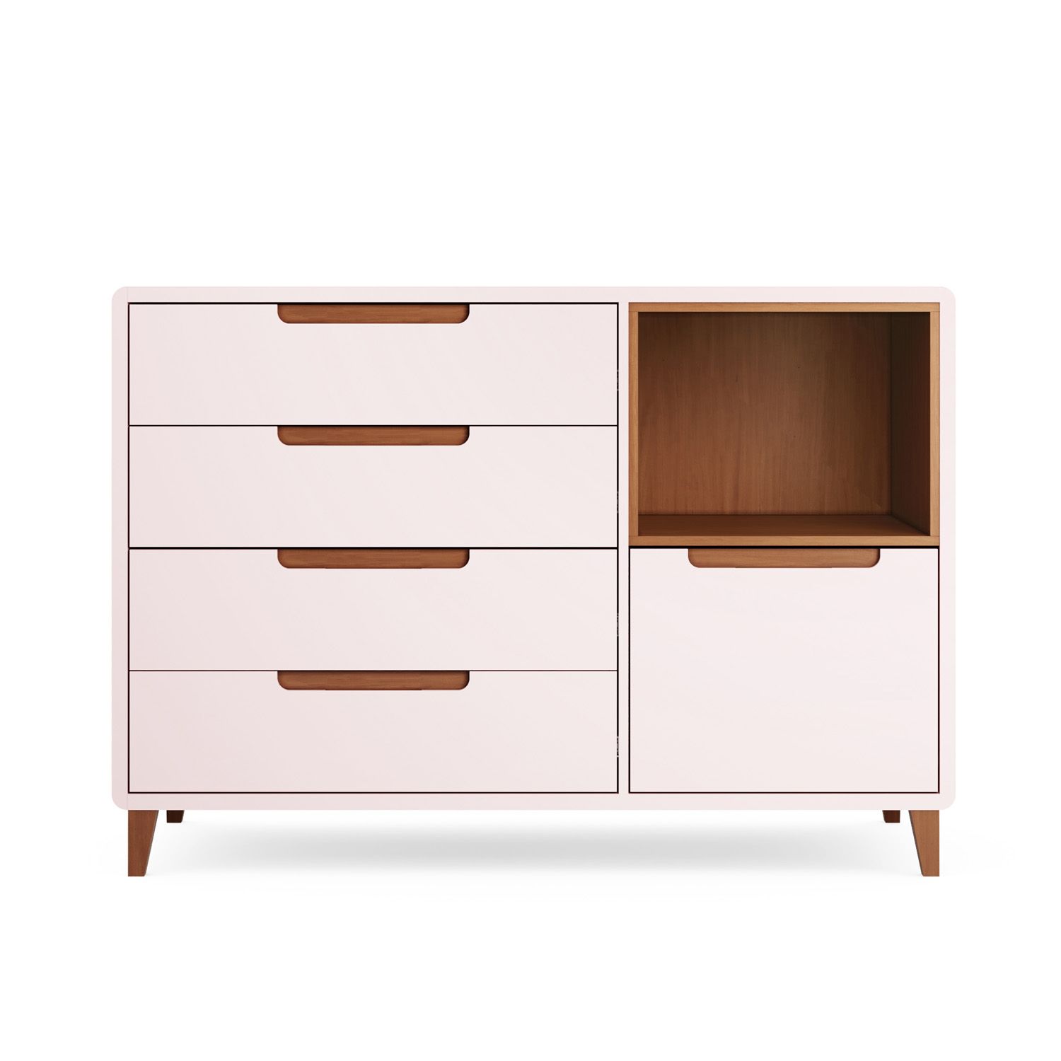 Cômoda Infantil Branco c/ Nicho Capri