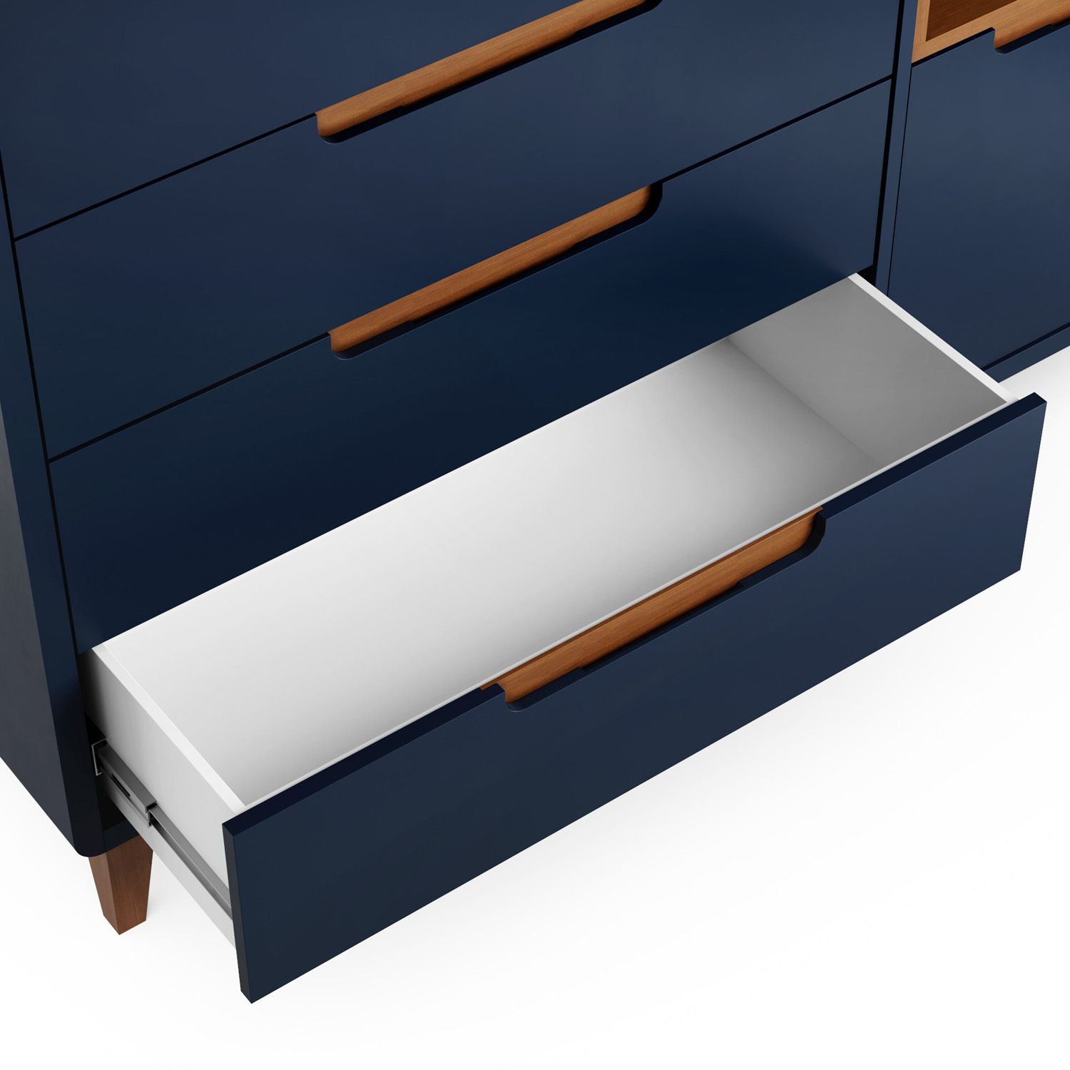 Cômoda Infantil Branco c/ Nicho Capri