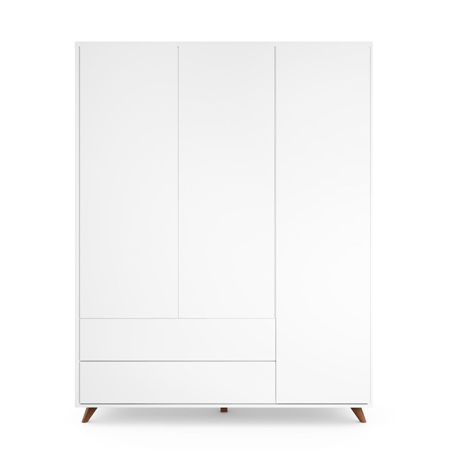 Guarda Roupa Infantil Branco 3 Portas Confort