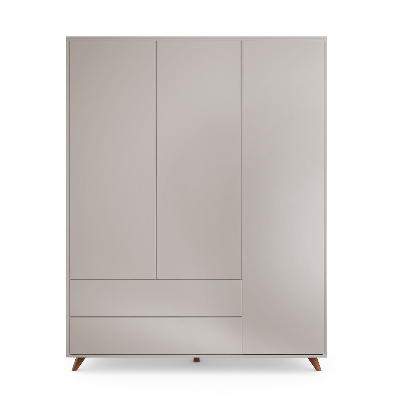 Guarda Roupa Infantil Branco 3 Portas Confort