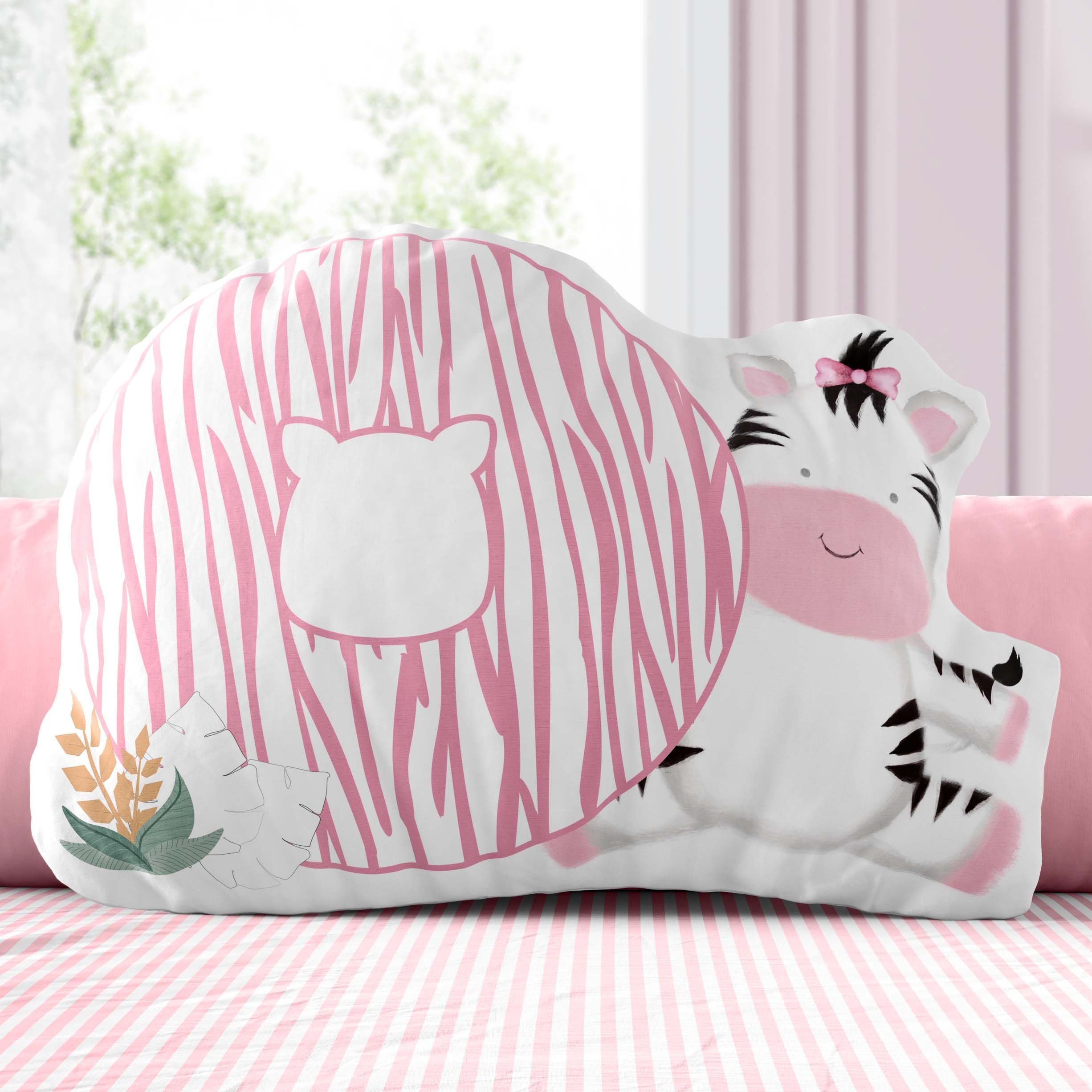 Almofada Safári Aquarela Letras de A a Z