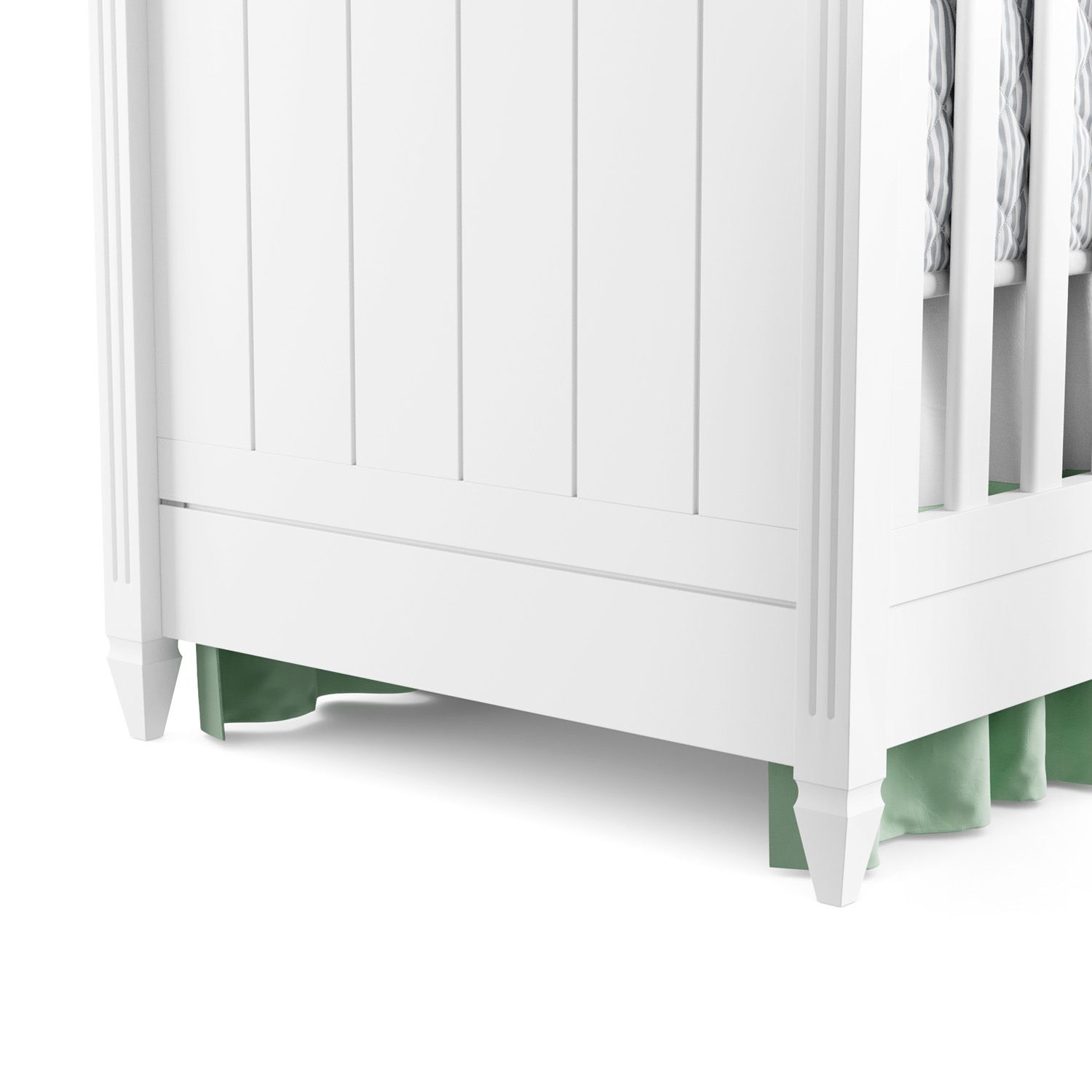 Berço Americano Branco Paris